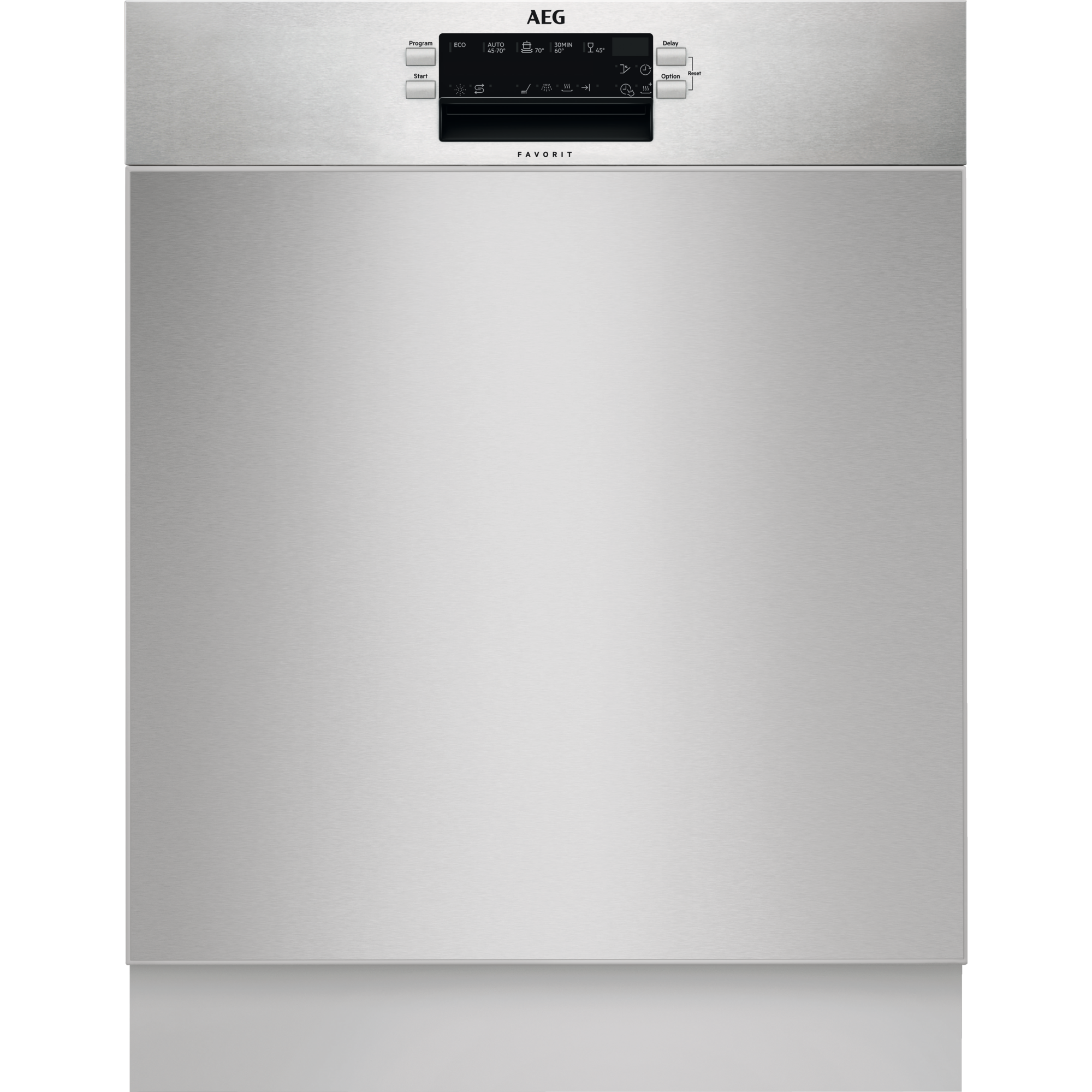 AEG 6000 SatelliteClean® / Unterbau-Geschirrspüler 60 cm / AirDry - perfekte Trocknungsergebnisse / Besteckkorb FUE53610ZM