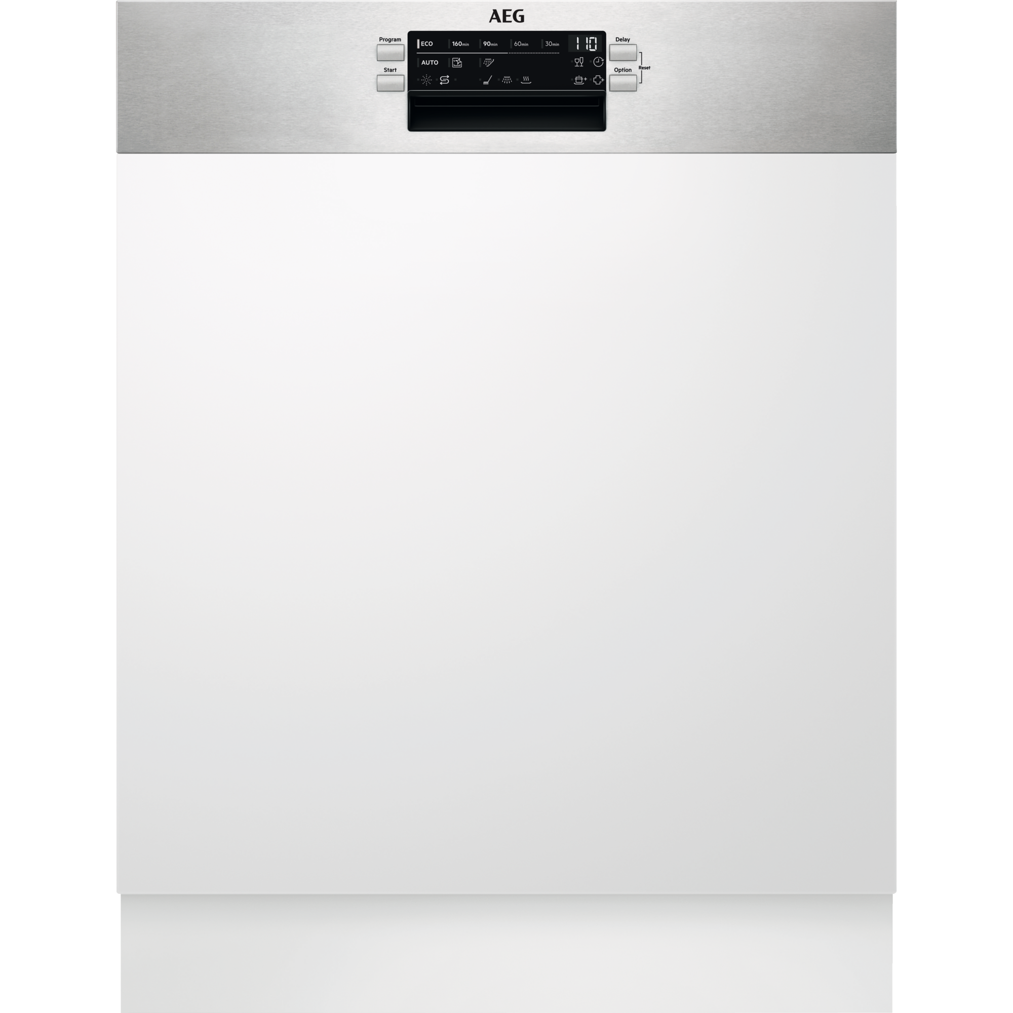 AEG 6000 SatelliteClean® / Integrierter-Geschirrspüler 60 cm / AirDry - perfekte Trocknungsergebnisse / Besteckkorb FEE53628ZM