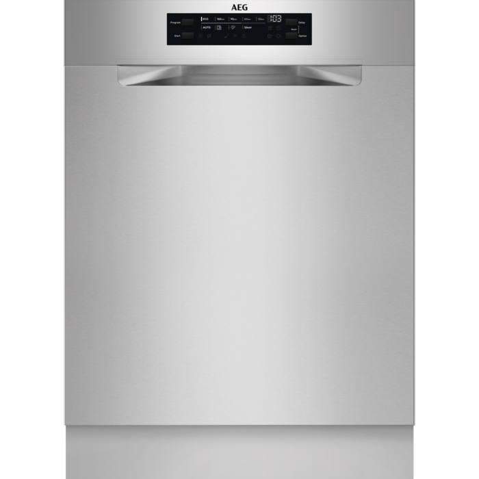 AEG 7000 GlassCare / Unterbau-Geschirrspüler 60 cm / AirDry - perfekte Trocknungsergebnisse / MaxiFlex Besteckschublade FUS7676APM