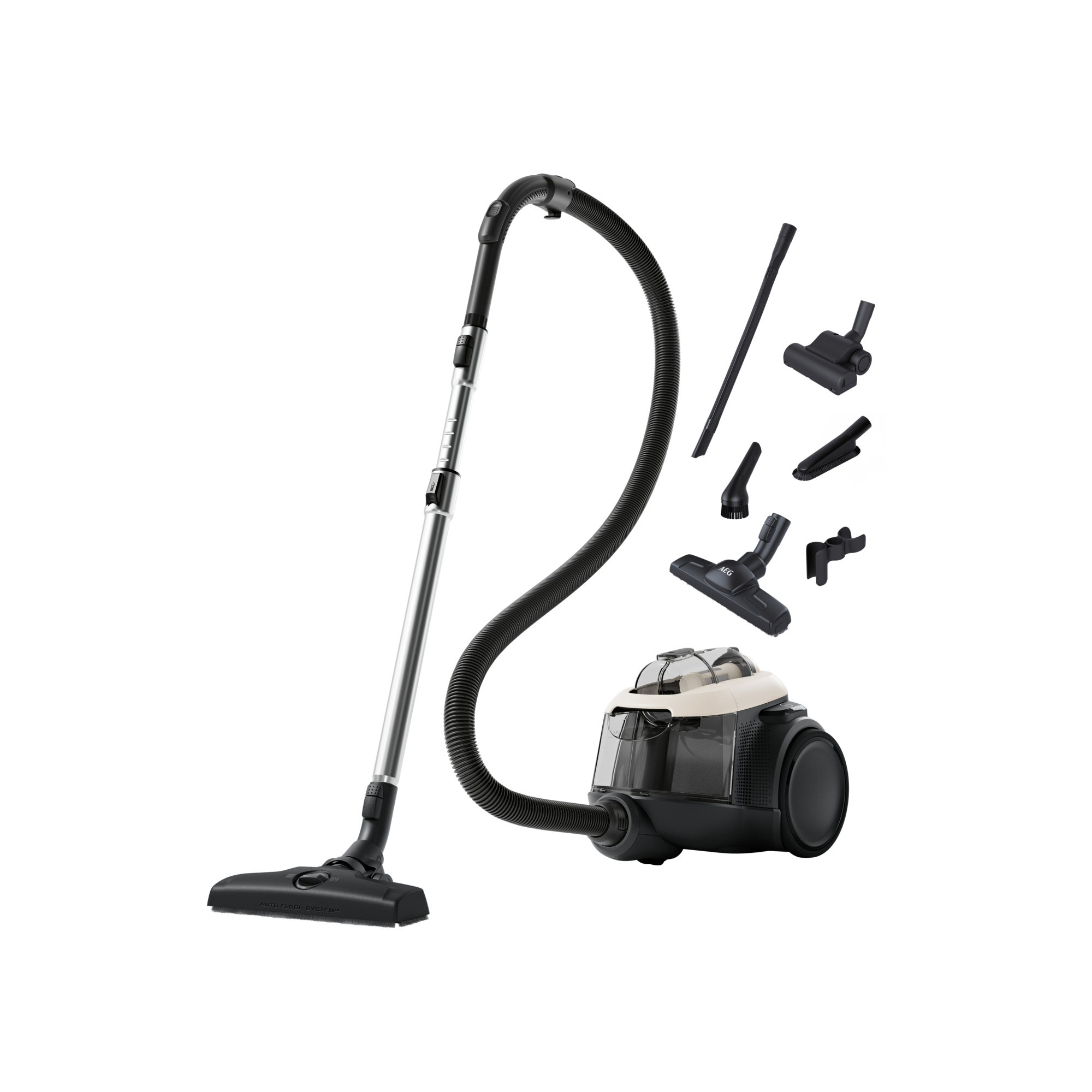 AEG HYGIENIC 6000 Beutelloser Staubsauger / Farbe: Shell White AL61H4SW