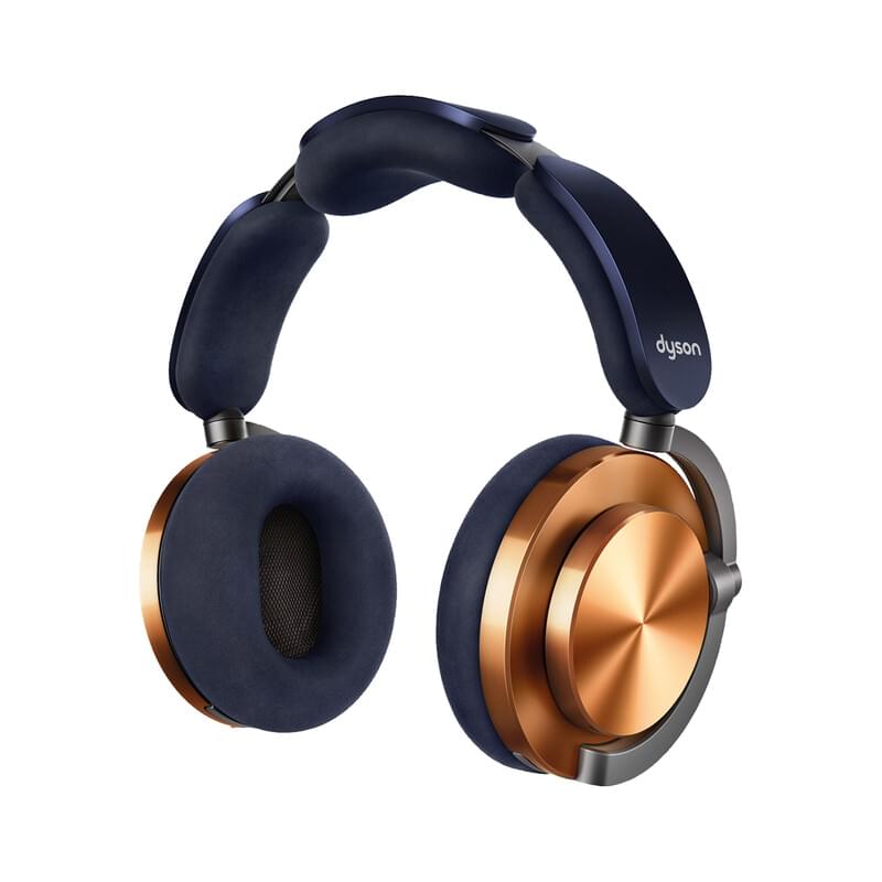 Dyson OnTrac nachtblau kupfer Over-Ear Kopfhörer mit Bluetooth, Noise Cancelling & Freisprechfunktion