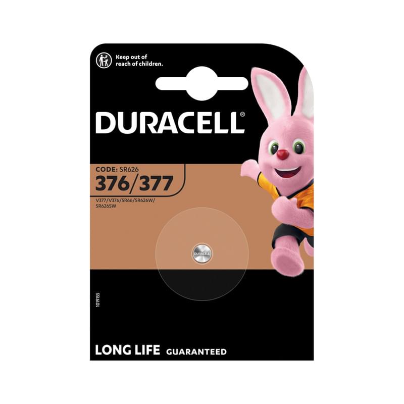 Duracell 376/377 (SR626) B1 Watch Knopfzelle Blister 1