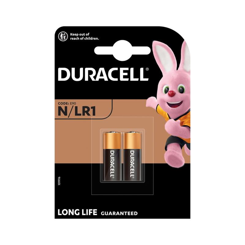 Duracell N/LR1 (E90/MN9100) BG2 Security Batterien Blister 2