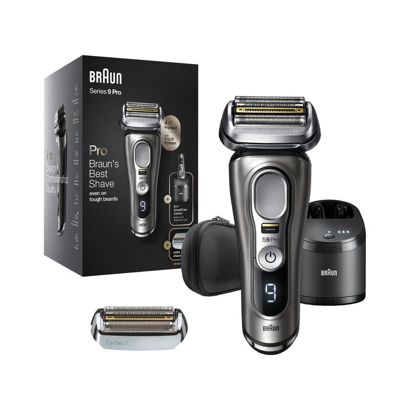 Braun 9465cc Series 9 Pro wet&dry + Scherteil Rasierer + 94M Ersatzscherteil