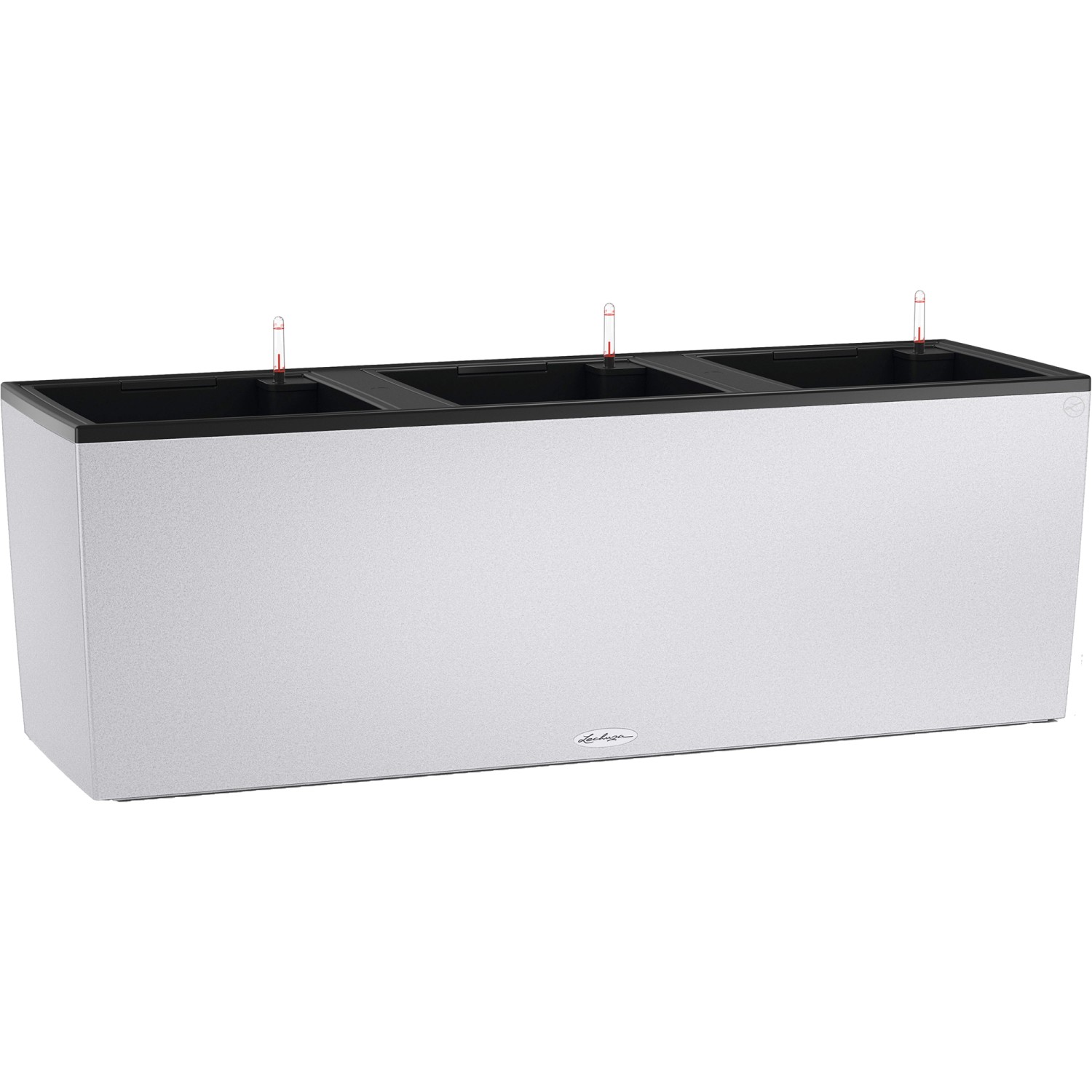 Lechuza® Pflanzgefäß Trio Stone 100 cm x 32 cm x 34 cm Graphitschwarz