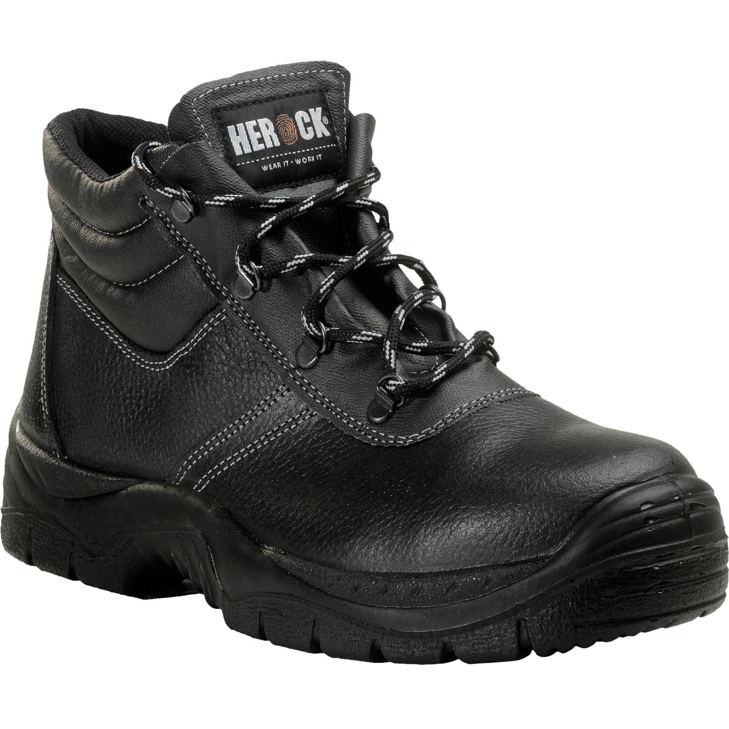 Herock Schuhe Roma High Steel S3 Schwarz 42