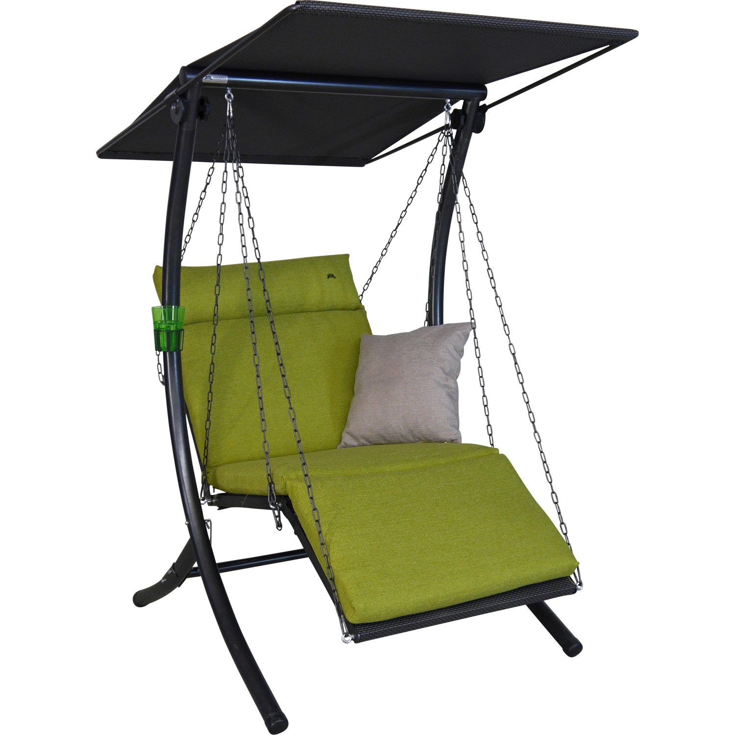 Angerer Hollywoodschaukel 1-Sitzer Swing Smart Lime
