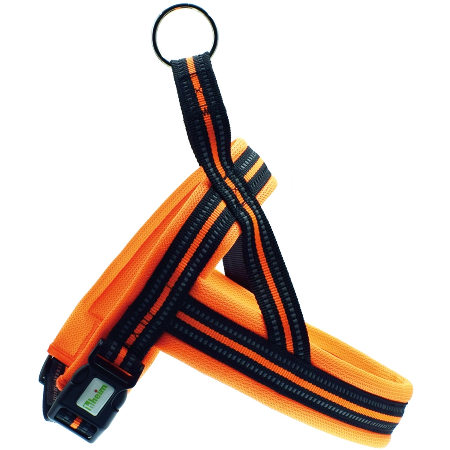 Heim Hunde-Geschirr Signal reflektierend Gr. S Bauchumfang 50 bis 58 cm Orange