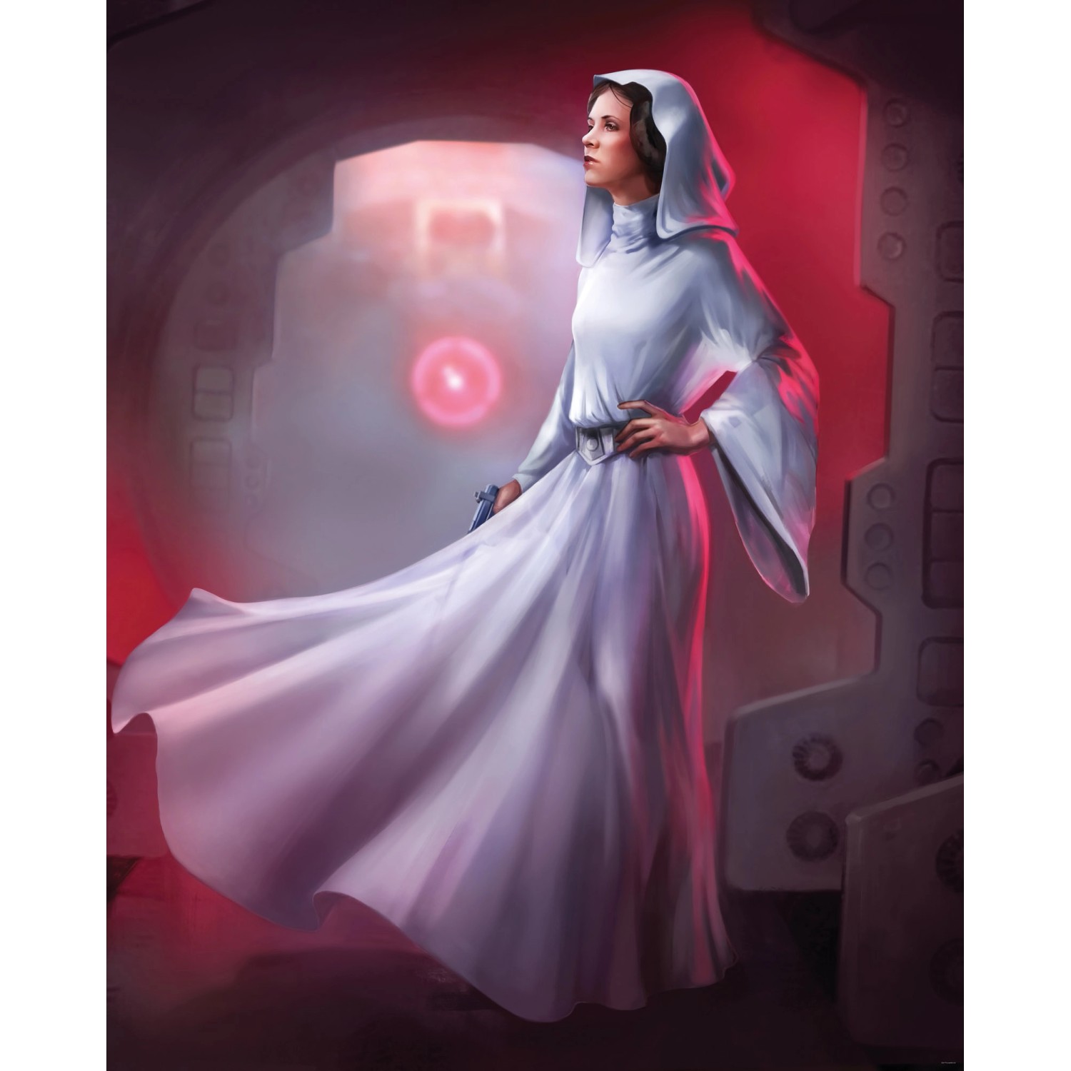 Komar Fototapete Vlies Star Wars Classic Leia 200 x 250 cm