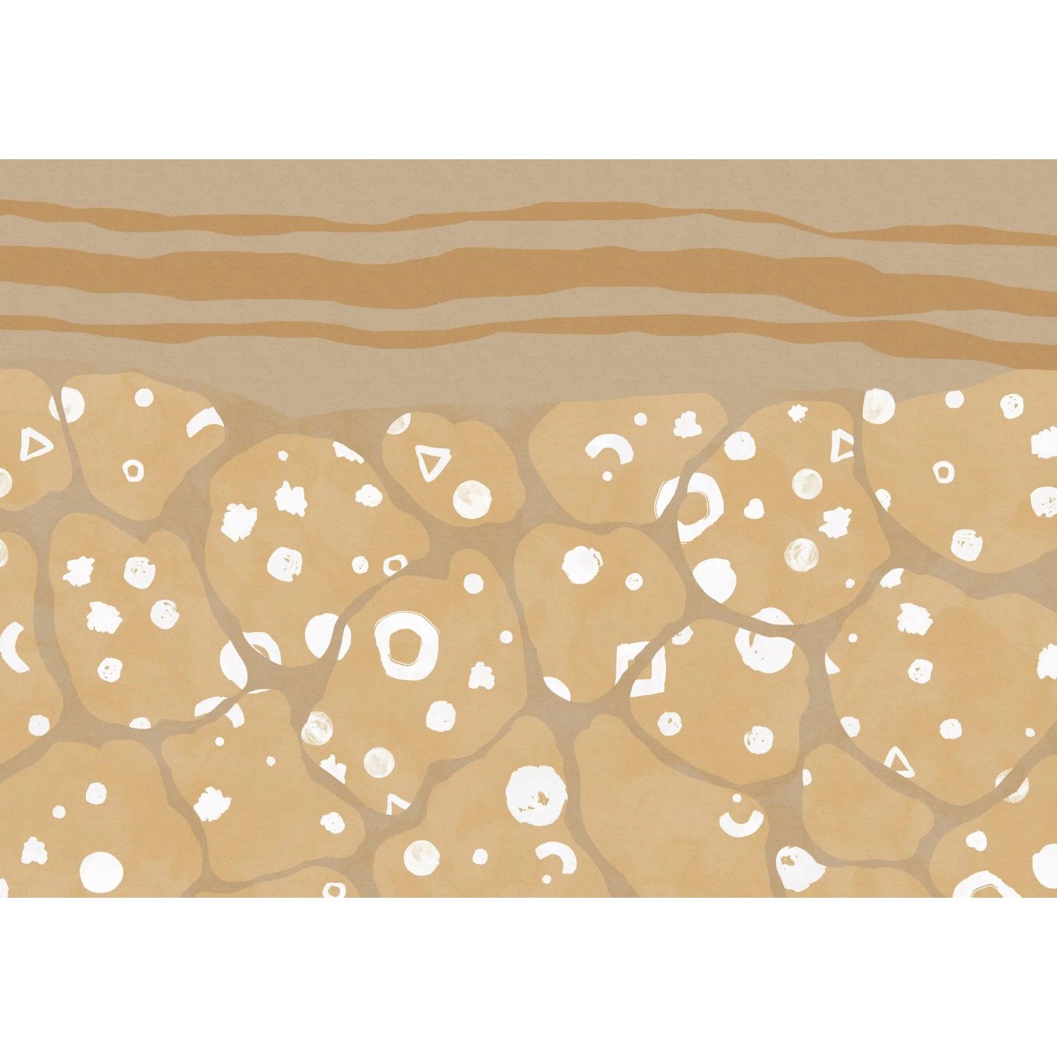 Komar Fototapete Vlies Subsoil  400 x 280 cm