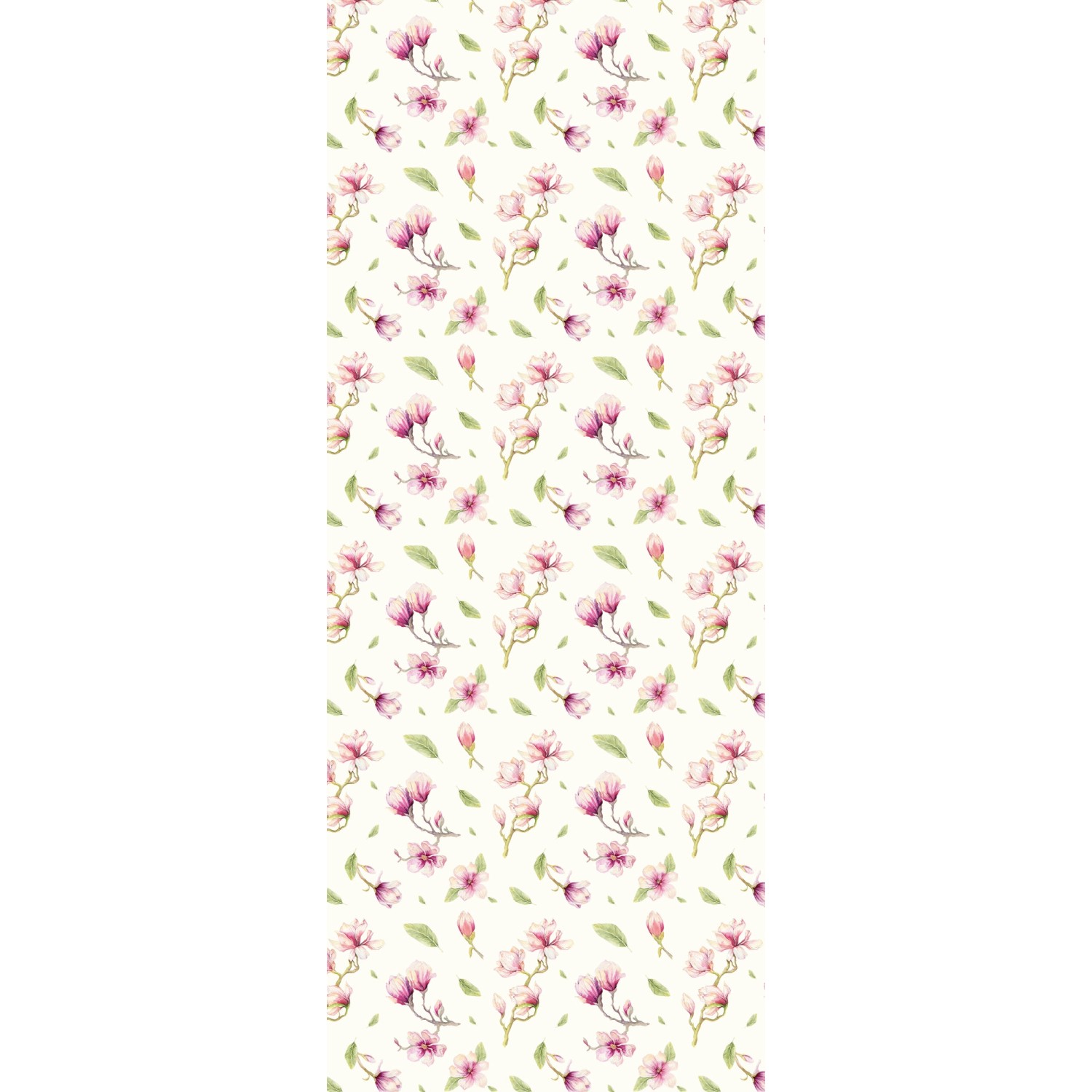 Komar Fototapete Vlies Magnolia Rapport Panel 100 x 250 cm 100 x 250 cm