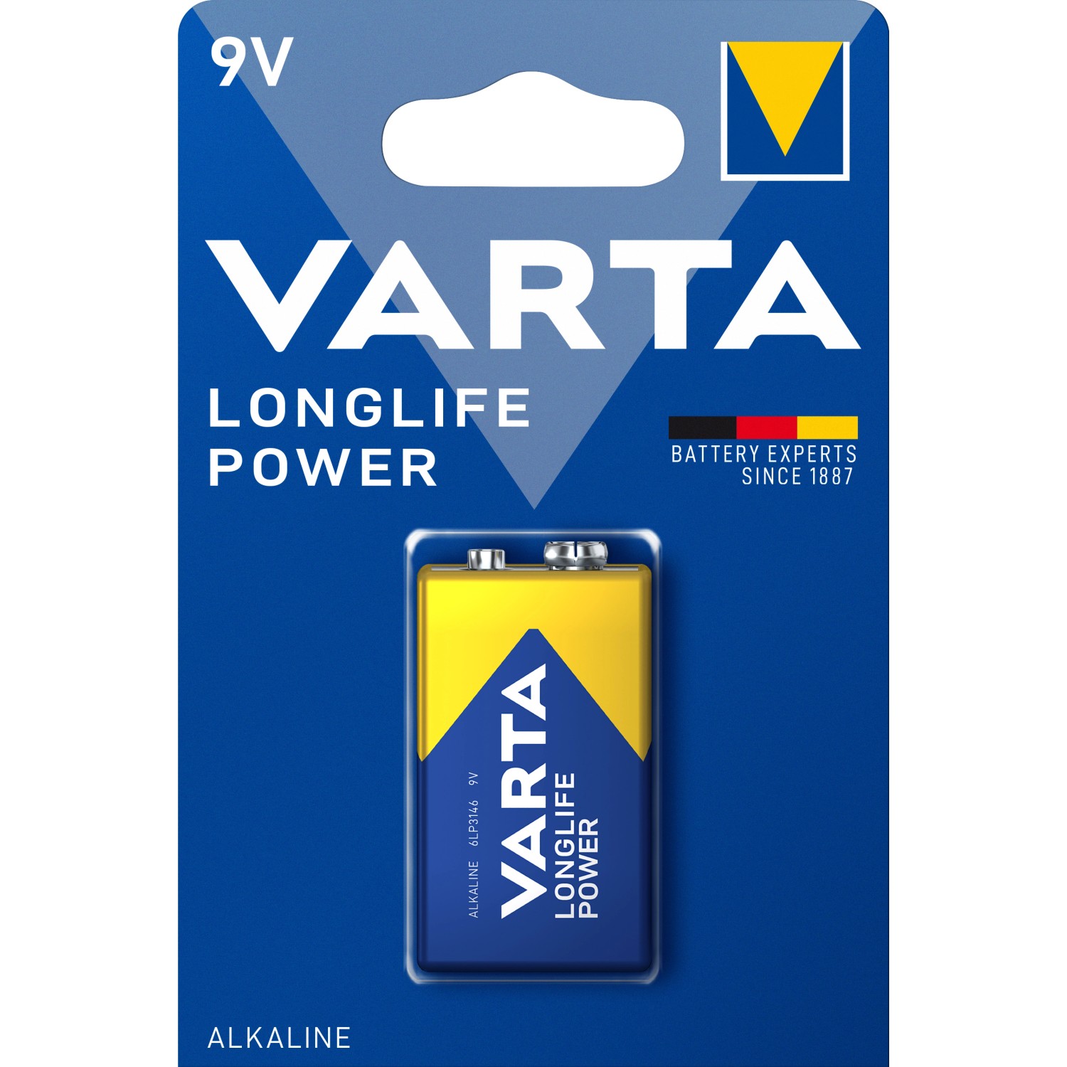 Varta Batterie Longlife Power 9V 6LP3146 MN1604