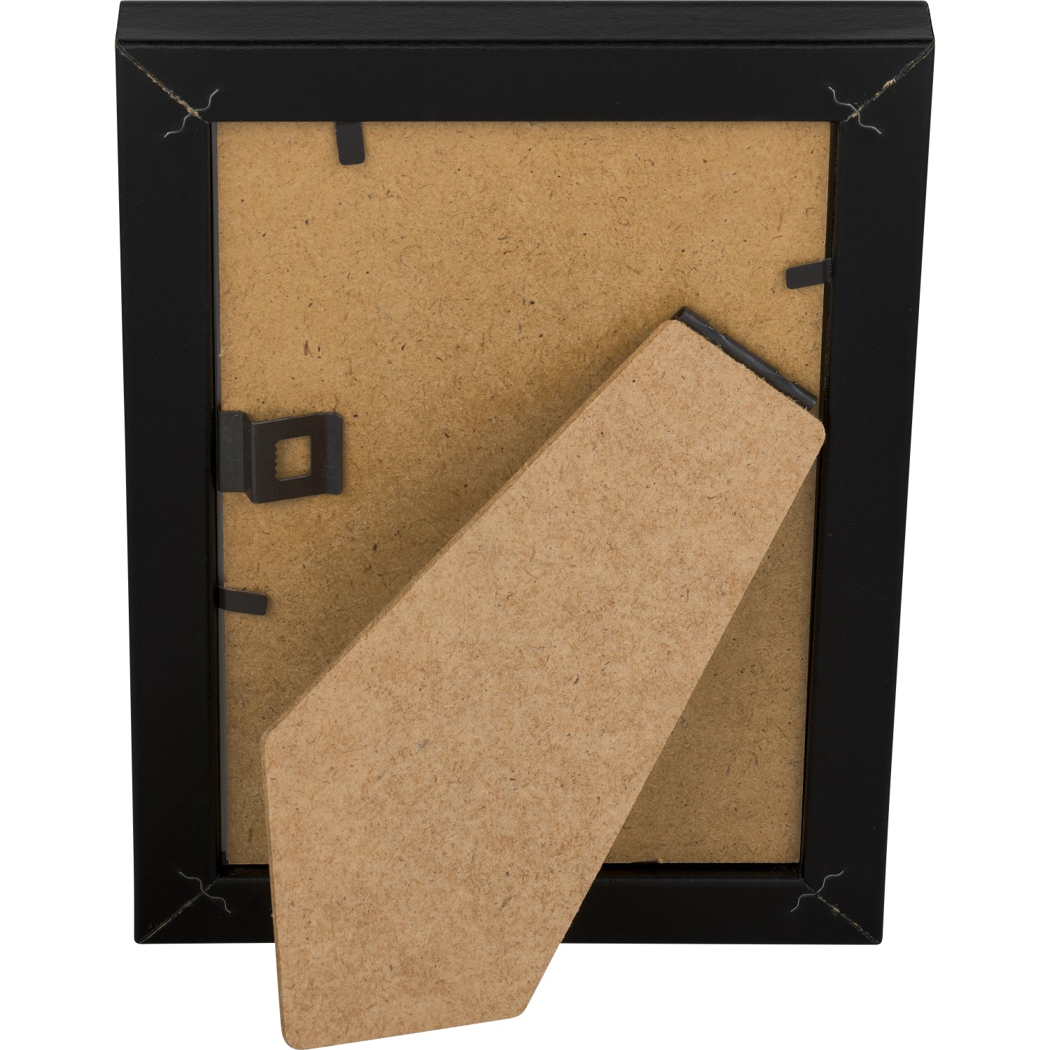 MDF-Bilderrahmen Breit Schwarz 10 cm x 15 cm