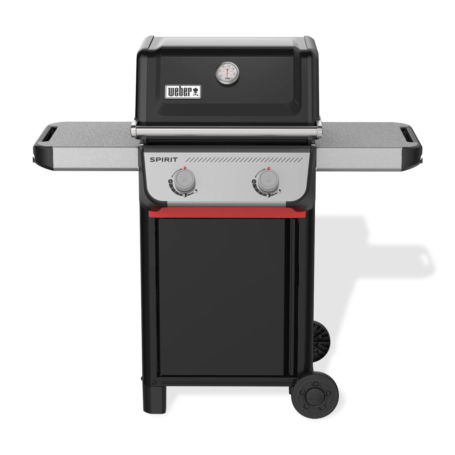 Weber Gasgrill E-210 Spirit 2025 mit 2 Brennern Schwarz