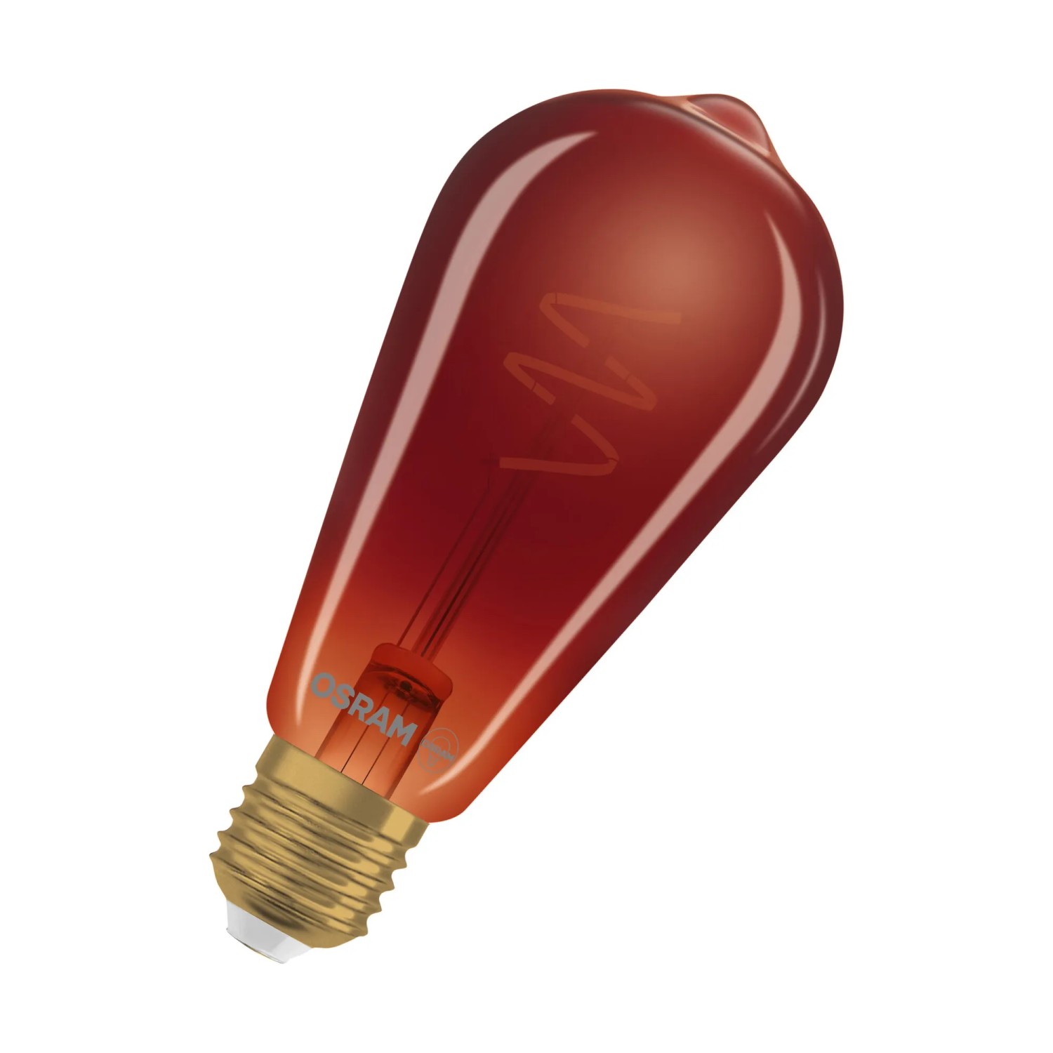 Osram LED-Lampe E27 Edisonform Spiral-Fil 3 W 1.800 K 13,9 x Ø 6,4 cm