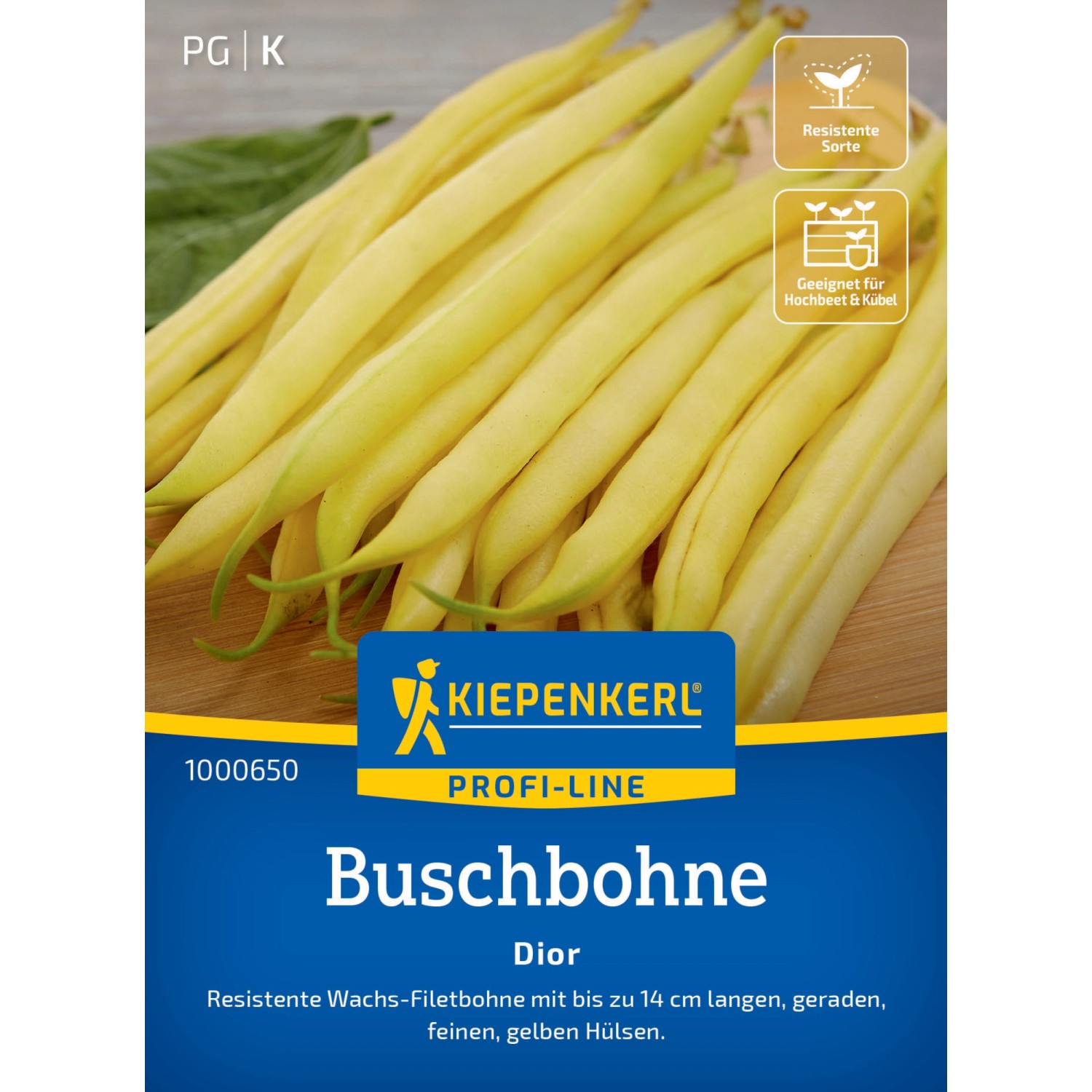 Kiepenkerl Buschbohne Dior