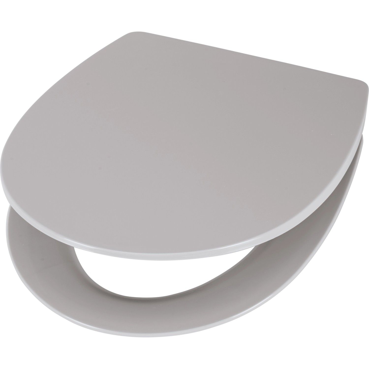 WC-Sitz Cerro mit Absenkautomatik Polypropylen Grau