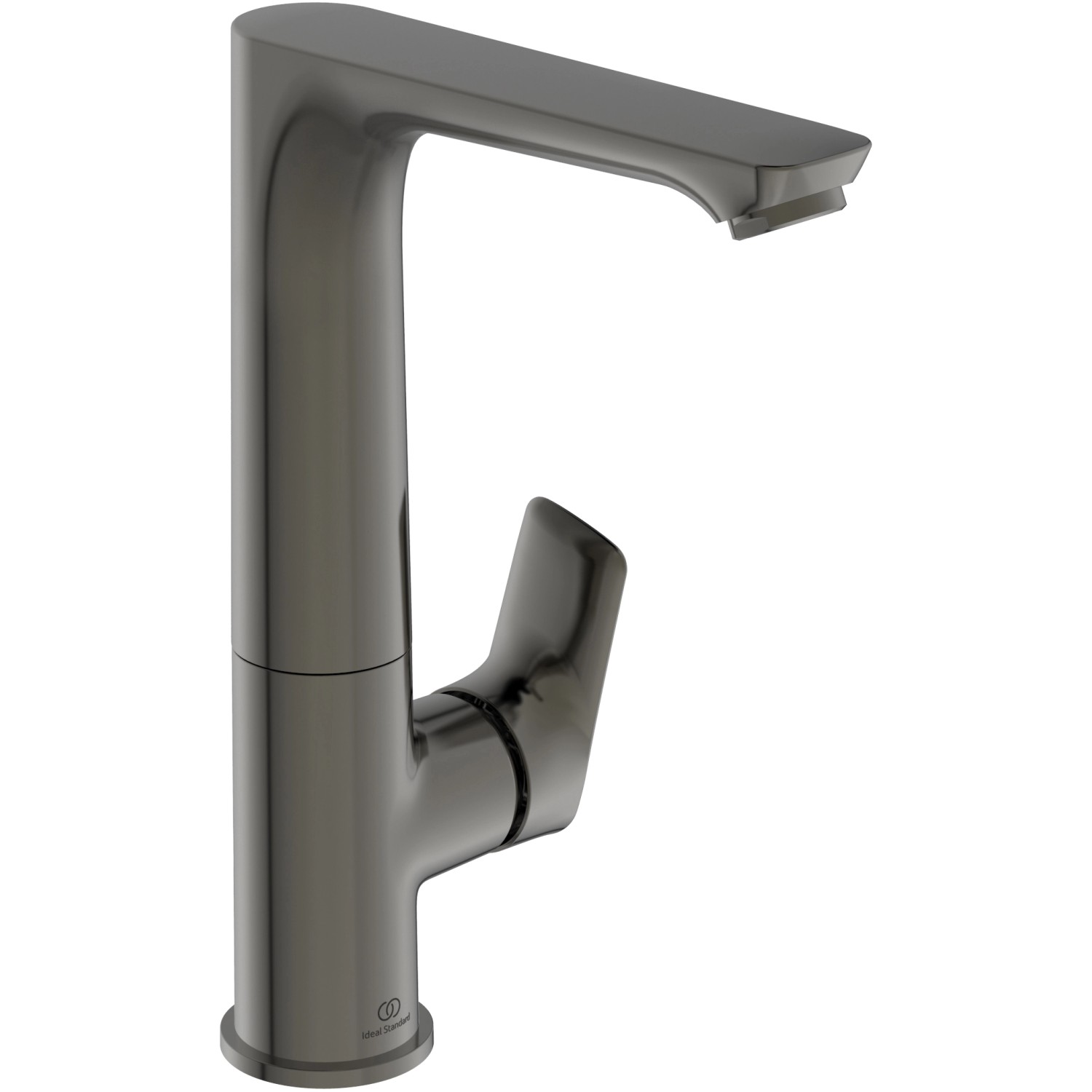 Ideal Standard WT-Armatur Connect Air mit hohem Auslauf o.Ablaufg. Magnetic Grey