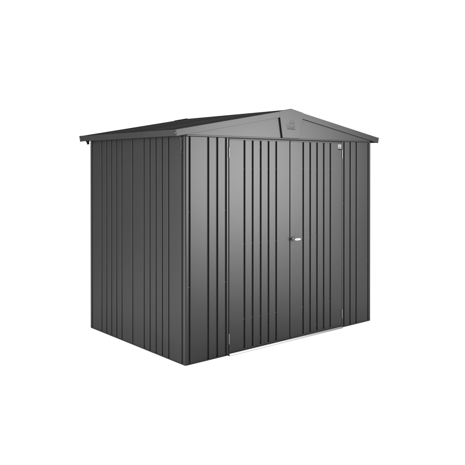 Biohort Metall-Gerätehaus Europa Dunkelgrau-Metallic 3,5 m²