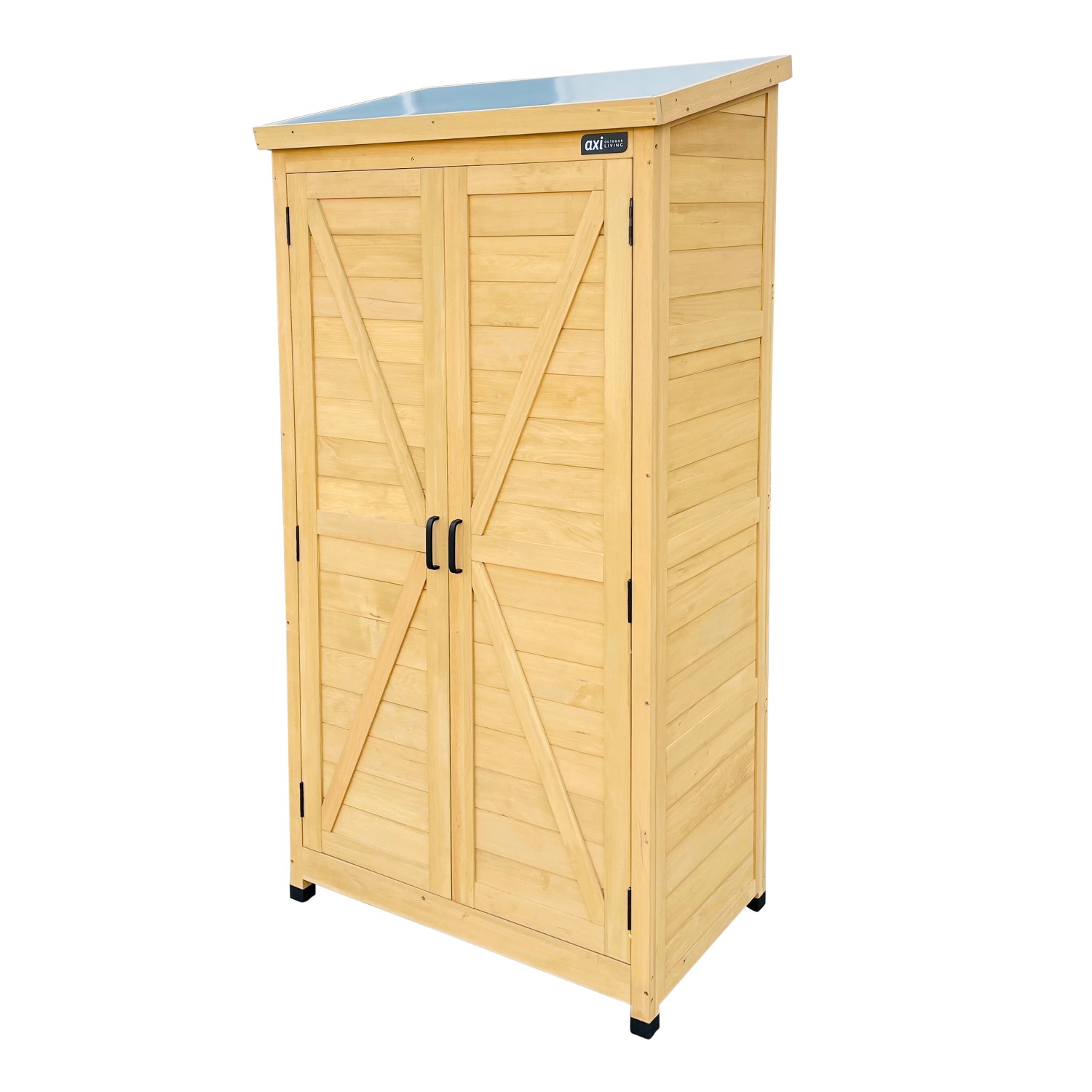 Axi Gartenschrank Hugo Holz Braun FSC®