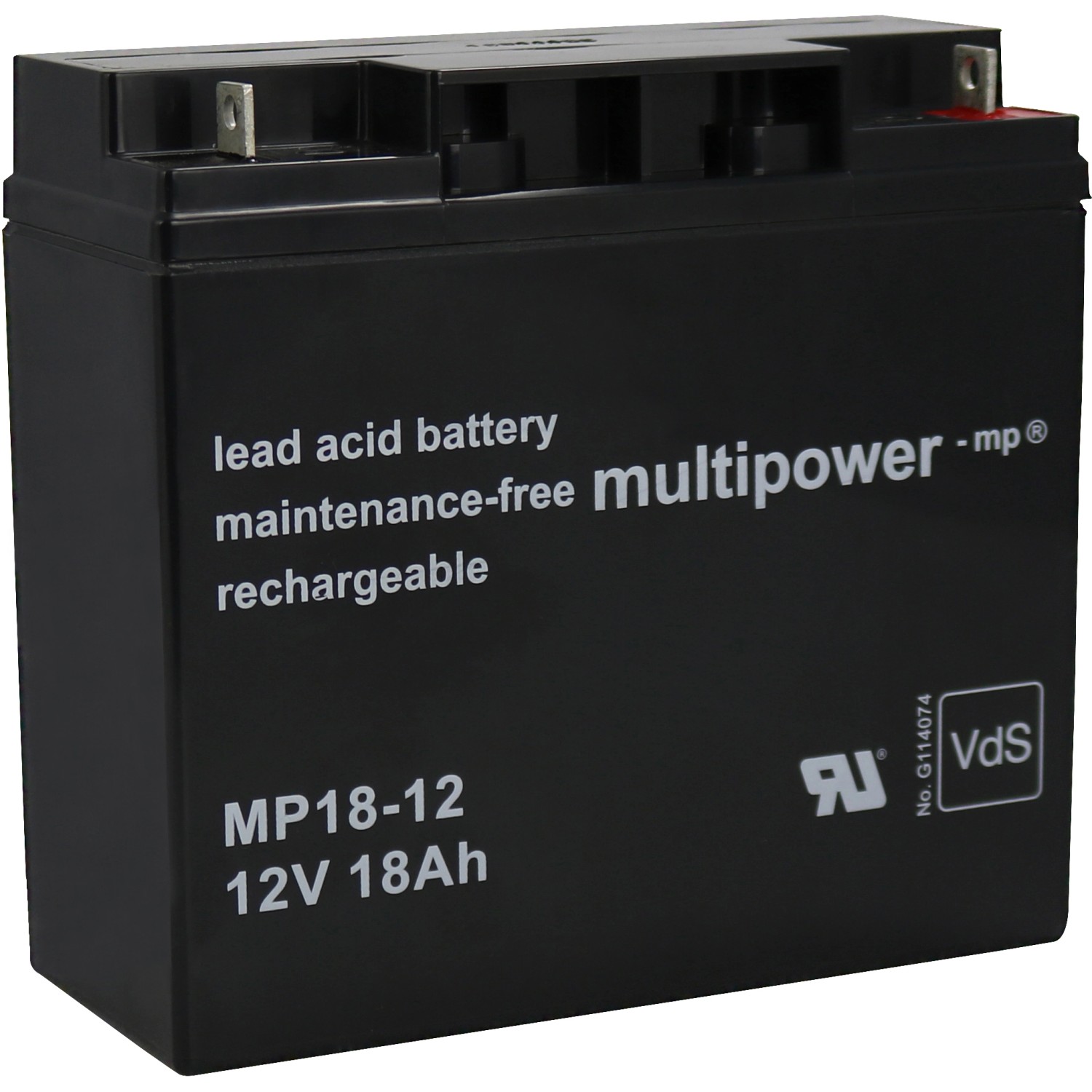 Güde Batterie MP 18-12 / 12 V 18 Ah