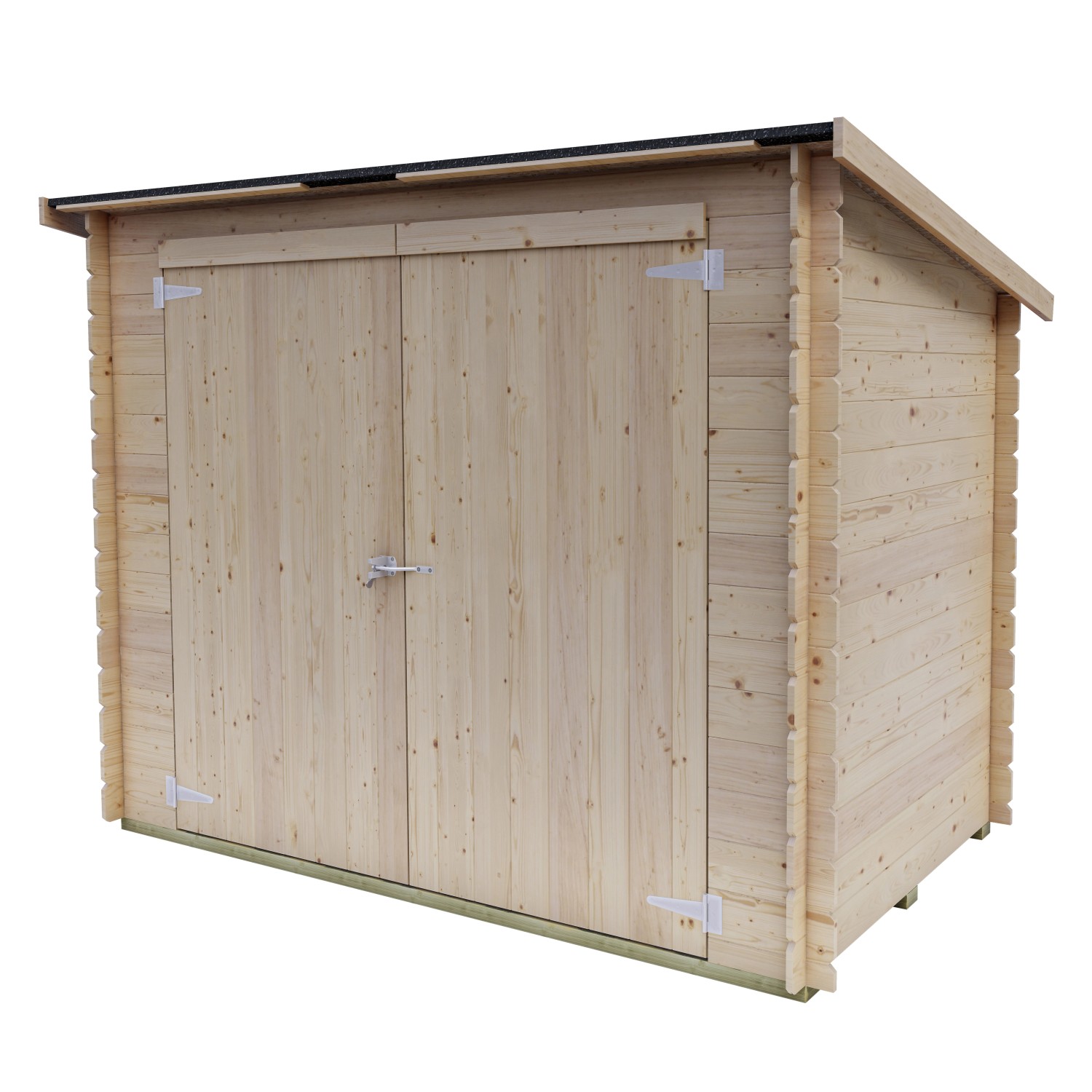 Angeschlossenes Holzhaus Bh16 Cover 218x130 cm