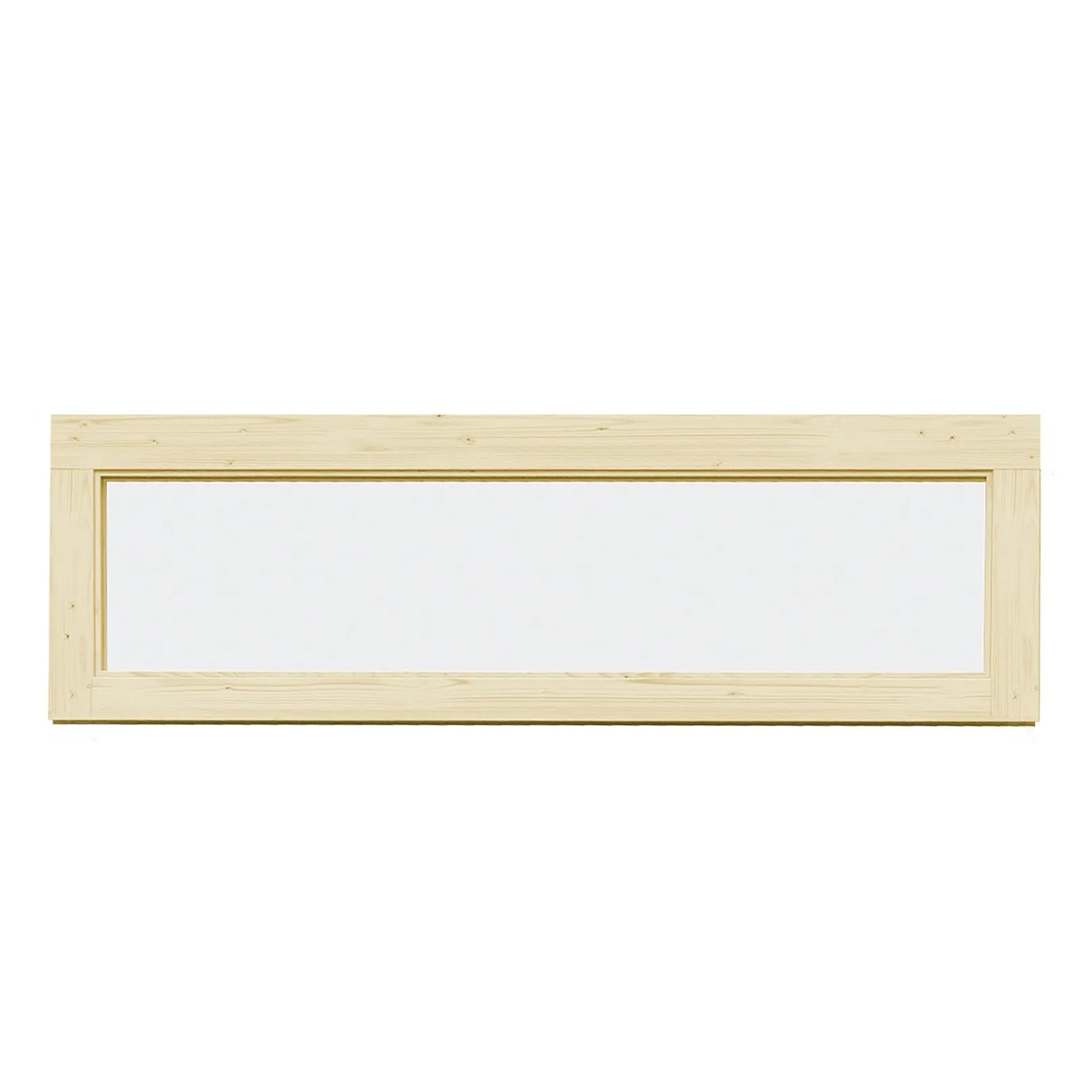 Weka Feststehendes-Fenster für Weka Gartenhaus Batu Natur 150 cm x 45 cm