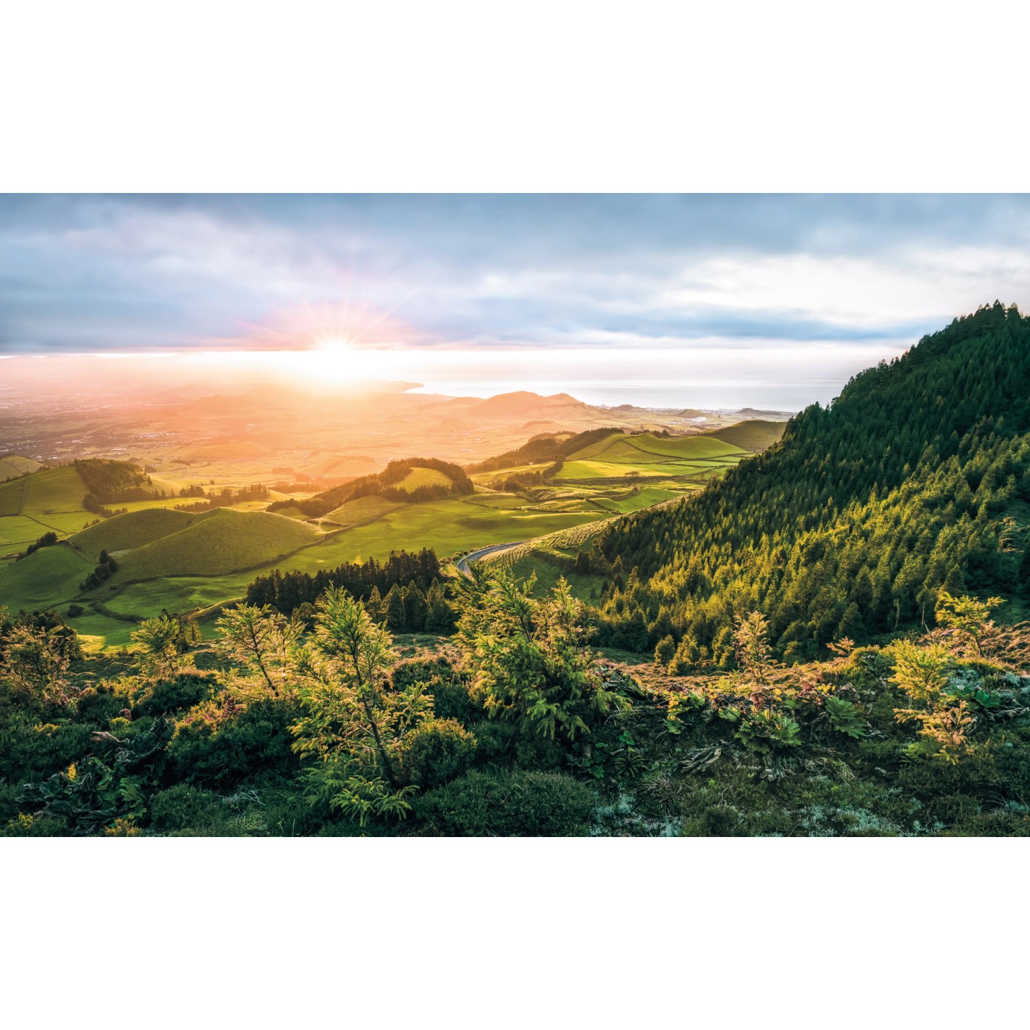 Komar Fototapete Vlies Paradise Island 400 x 250 cm