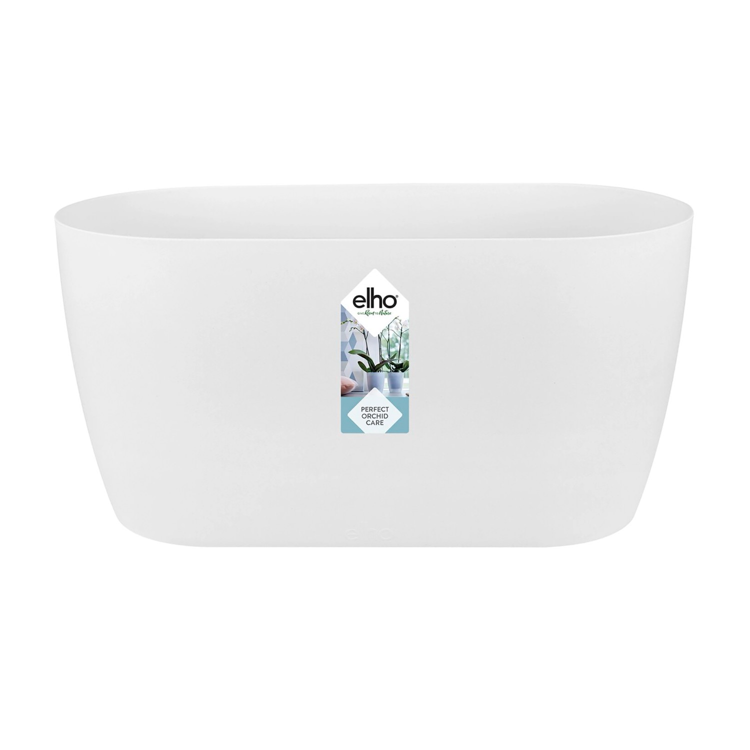 Elho Brussels Orchidee Duo Weiß 25 x H 12 cm