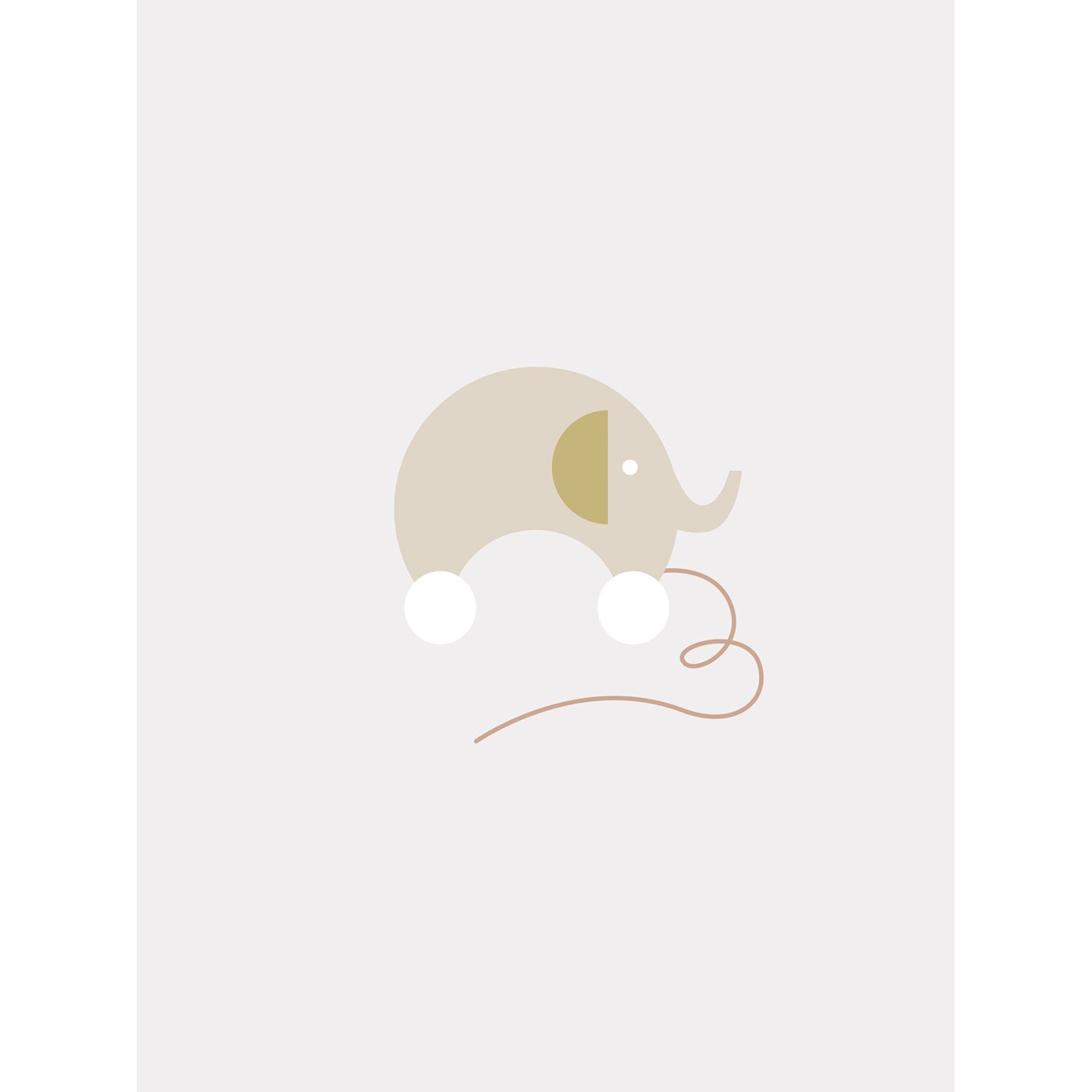 Komar Wandbild Baby Happy 30 x 40 cm