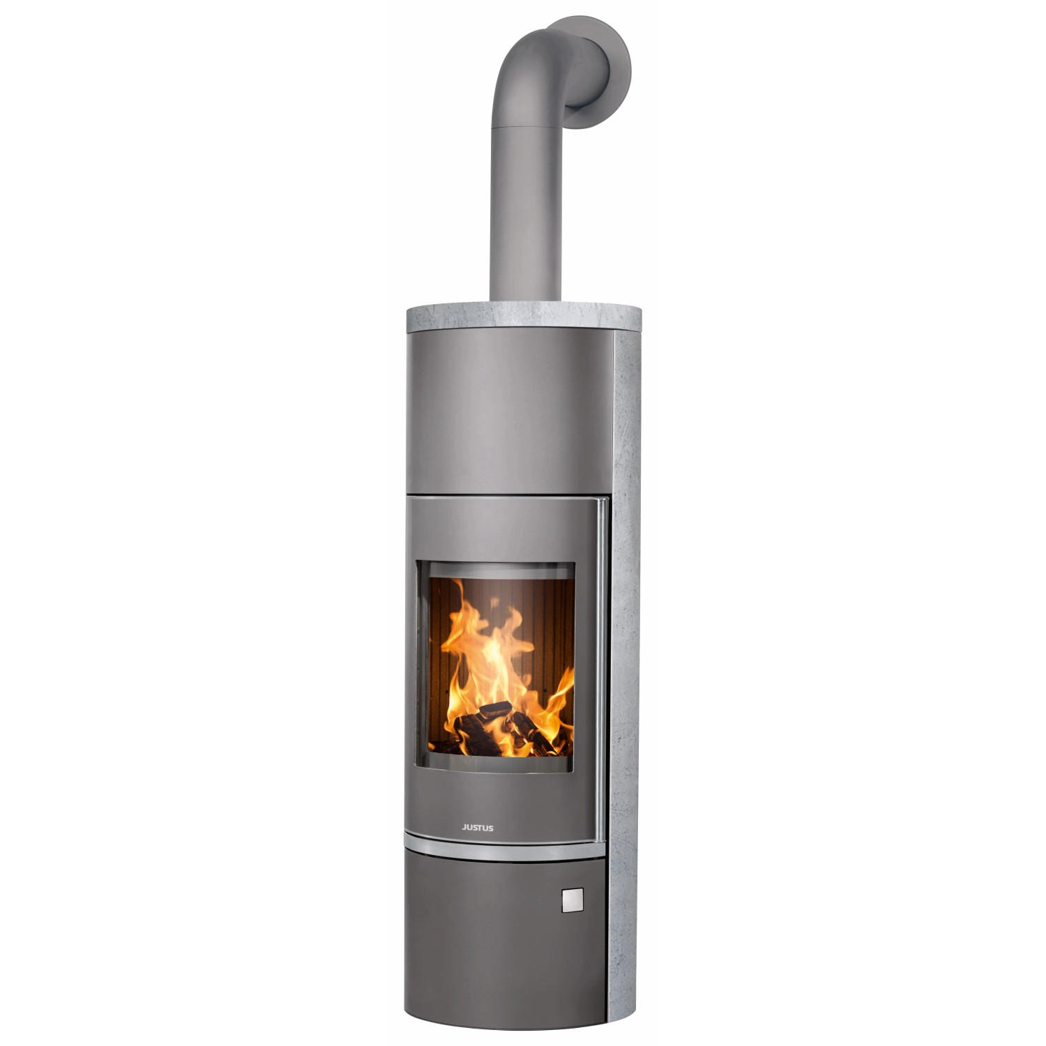 Justus Faro Aqua 2.0 Kaminofen Speckstein Grau 8,5 kW
