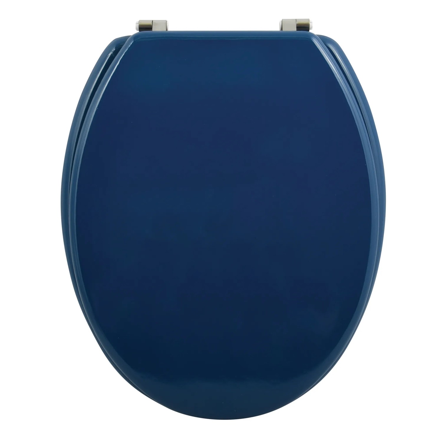 MSV WC-Sitz Cleo MDF 45 cm x 37 cm x 5,6 cm Dunkelblau