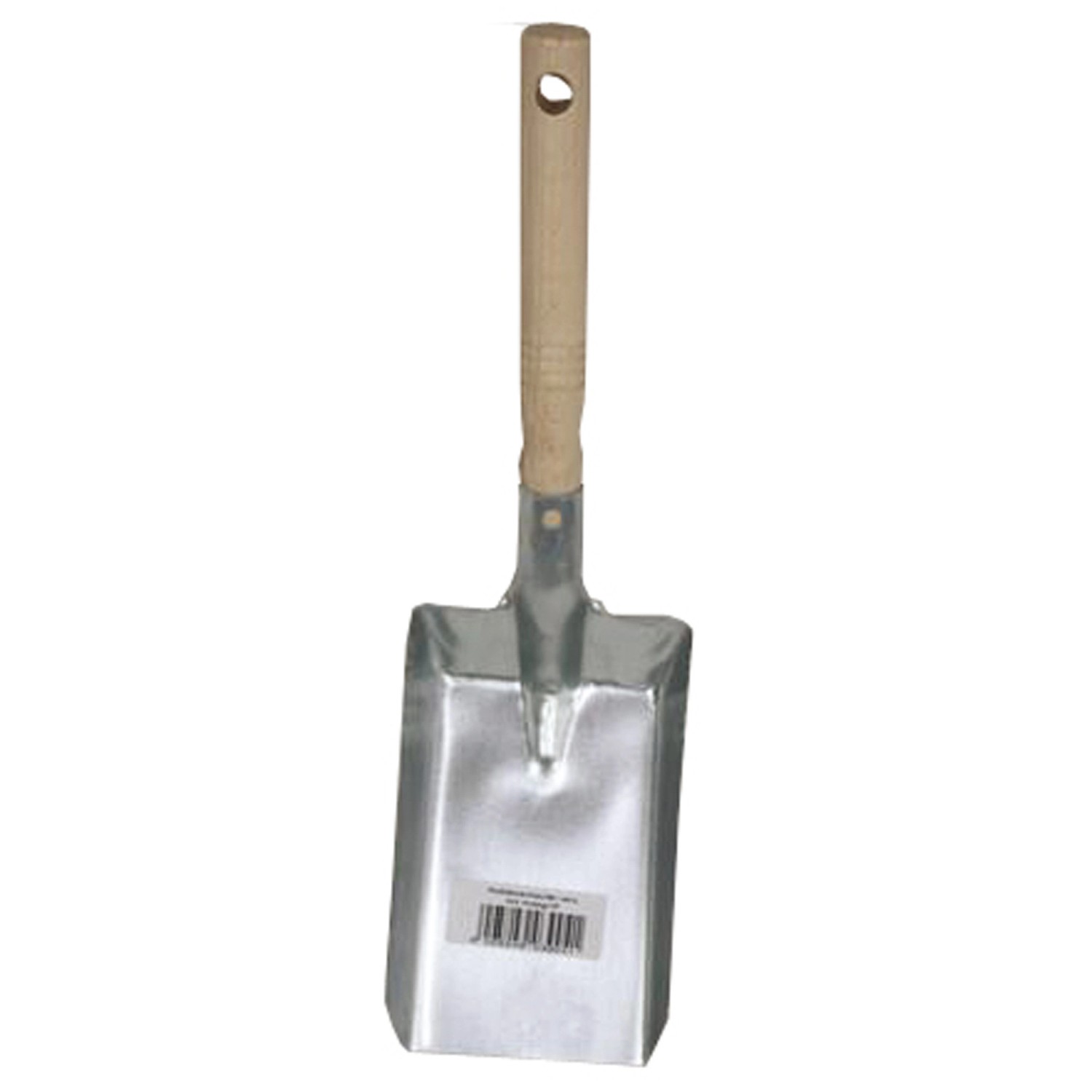 Lienbacher Kohleschaufel 10 cm x 40 cm Braun-Silber