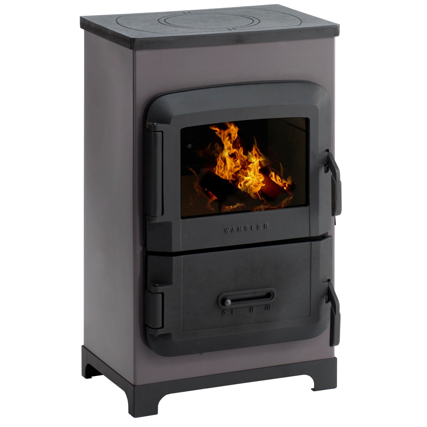 Wamsler Dauerbrand Raumheizer RH 6F Kaschmir mit Fenster EEK: A