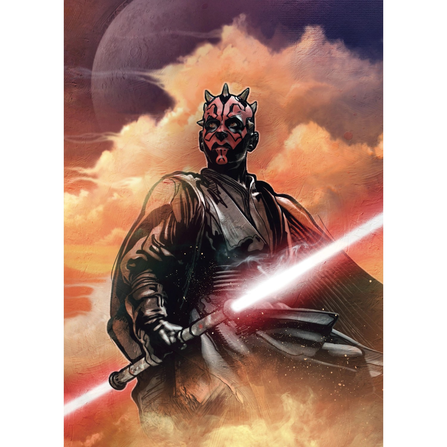 Komar Fototapete Vlies Star Wars Classic Darth Maul 200 x 280 cm