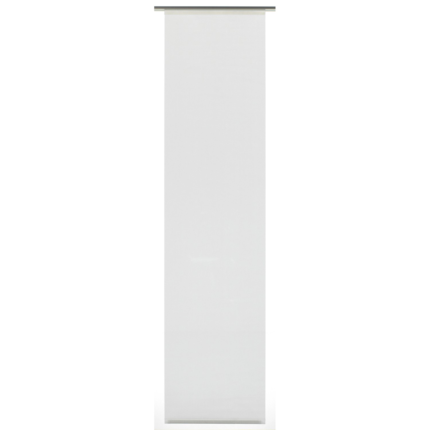 Gardinia Schiebevorhang Uni Weiß 60 cm x 245 cm