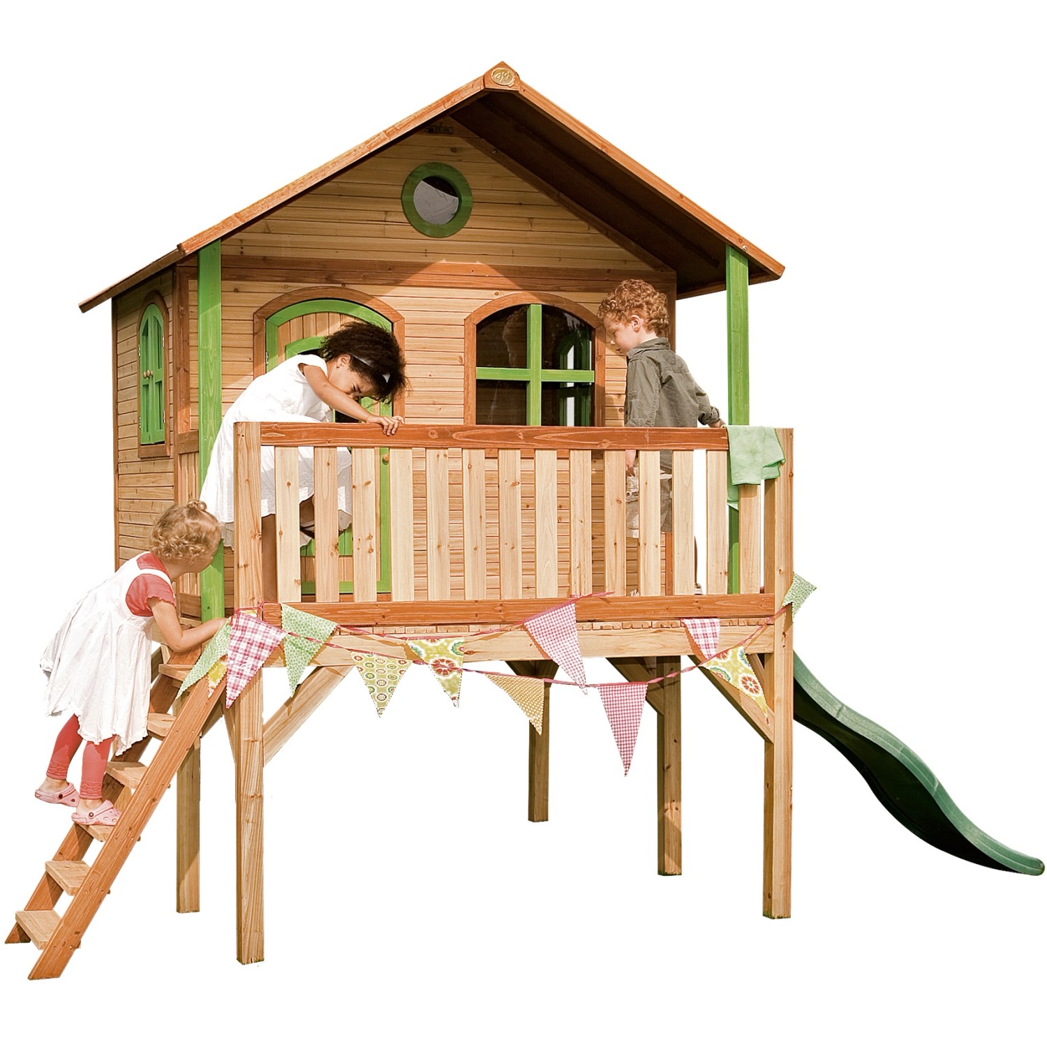 Spielhaus Sophie mit Rutsche