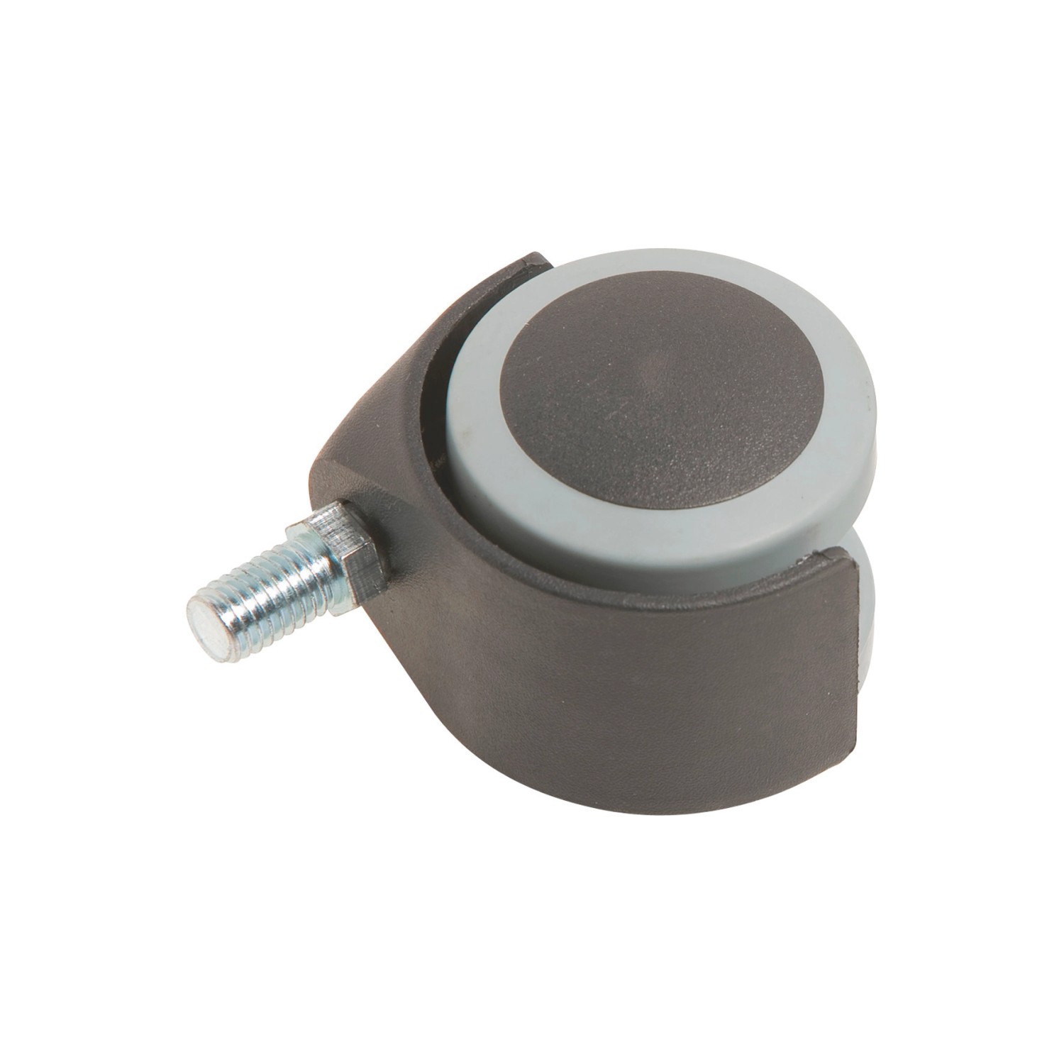 Stuhl-Doppelrolle mit Gewinde Ø 50 mm 40 kg