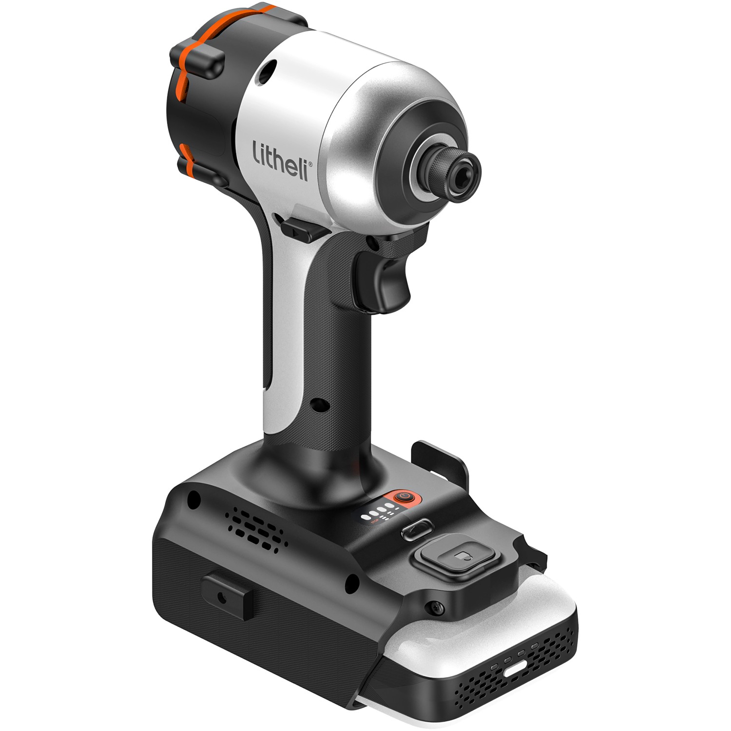 Litheli 18 V Akku-Schlagschrauber Maschine mit Akku EPT020009 inkl. 2 Ah Akku