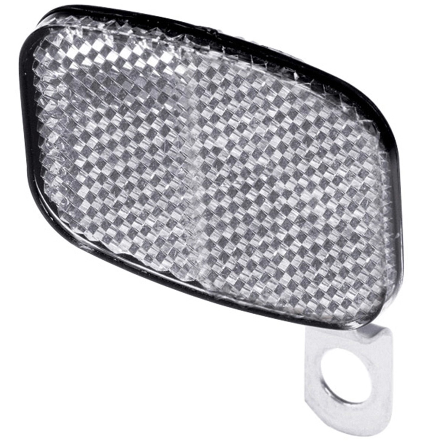 Prophete Mountainbike-Reflektor mit Halter Weiß