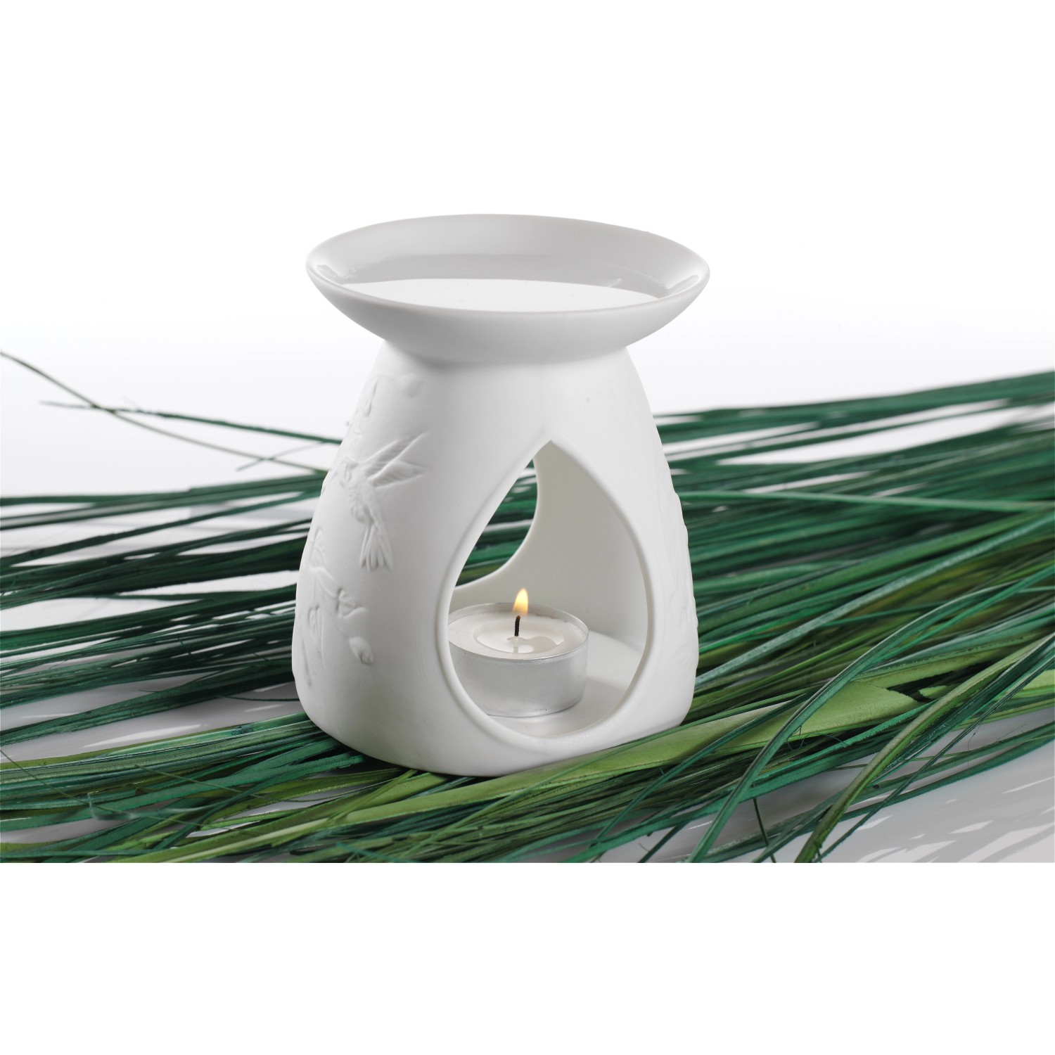 FlowerPower Duftlampe Verano Weiß aus Keramik