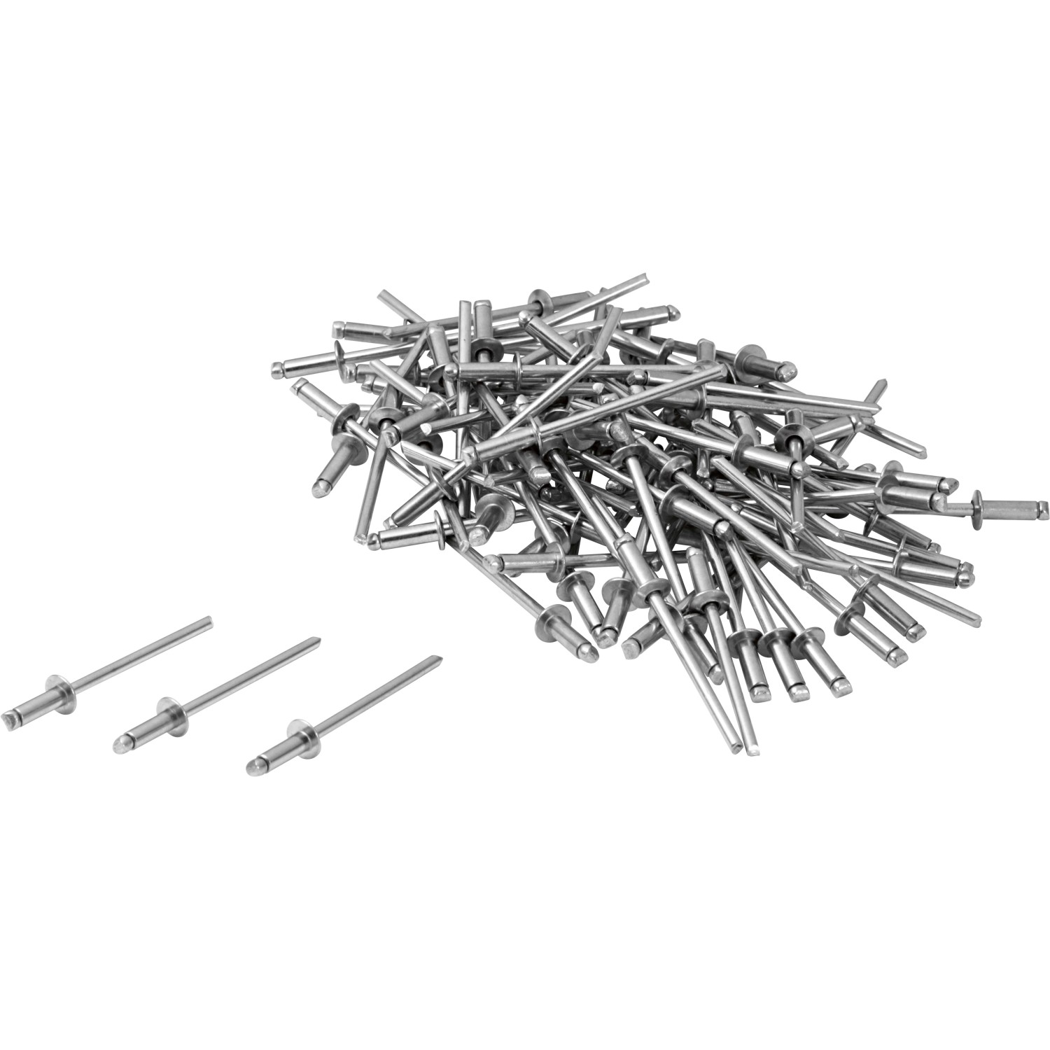 LUX-TOOLS Edelstahl Blindniete 4 mm x 8 mm 100 Stück