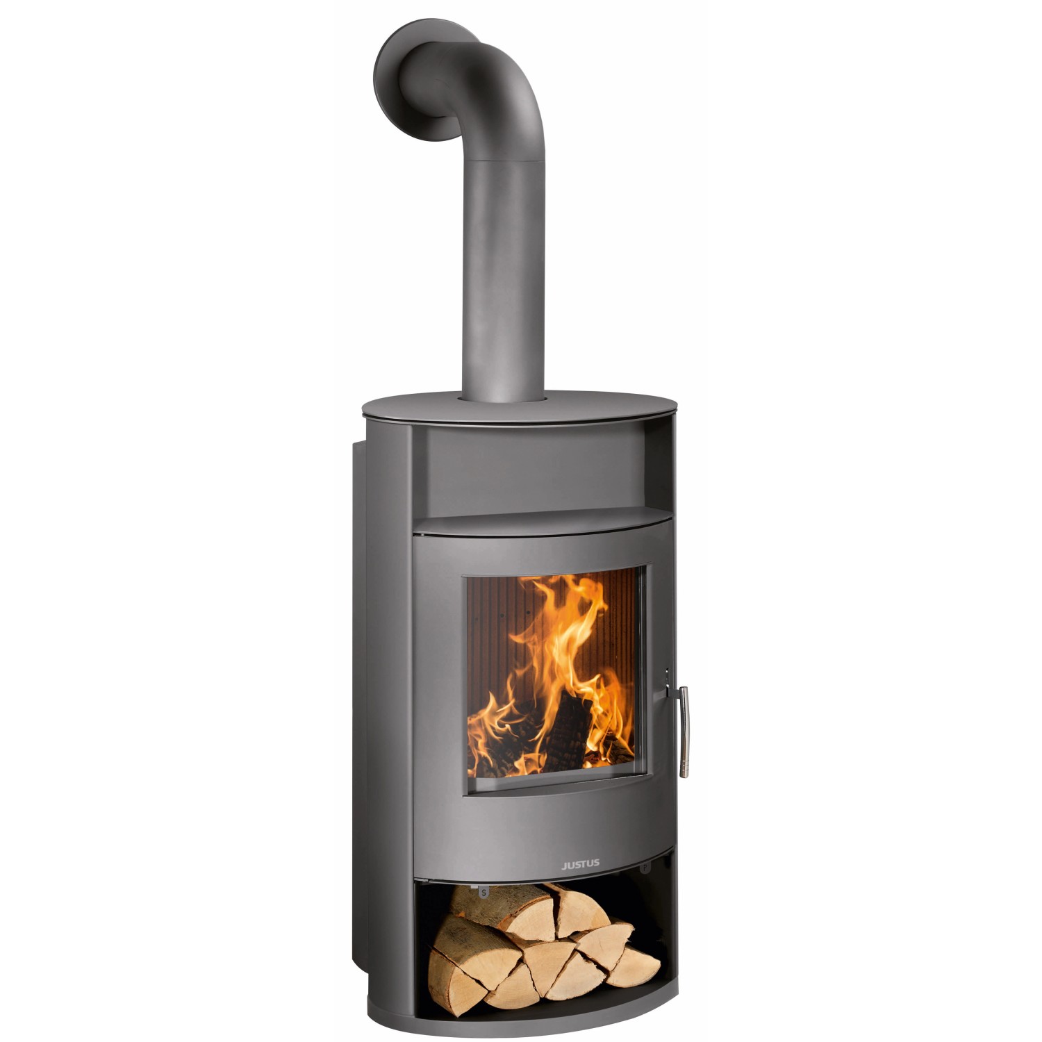 Justus Island Aqua Kaminofen Stahl 10 kW