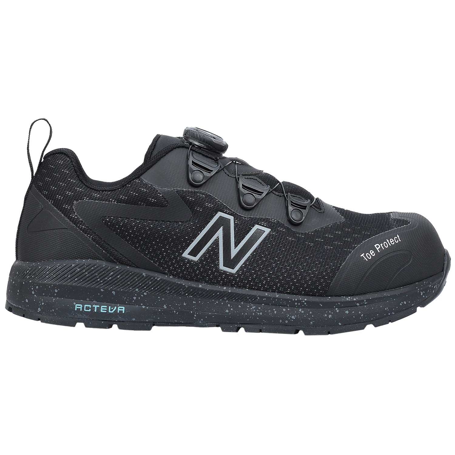 New Balance Sicherheitsschuhe Logic BOA Womens S1 PL Schwarz-Blau Gr. 41,5