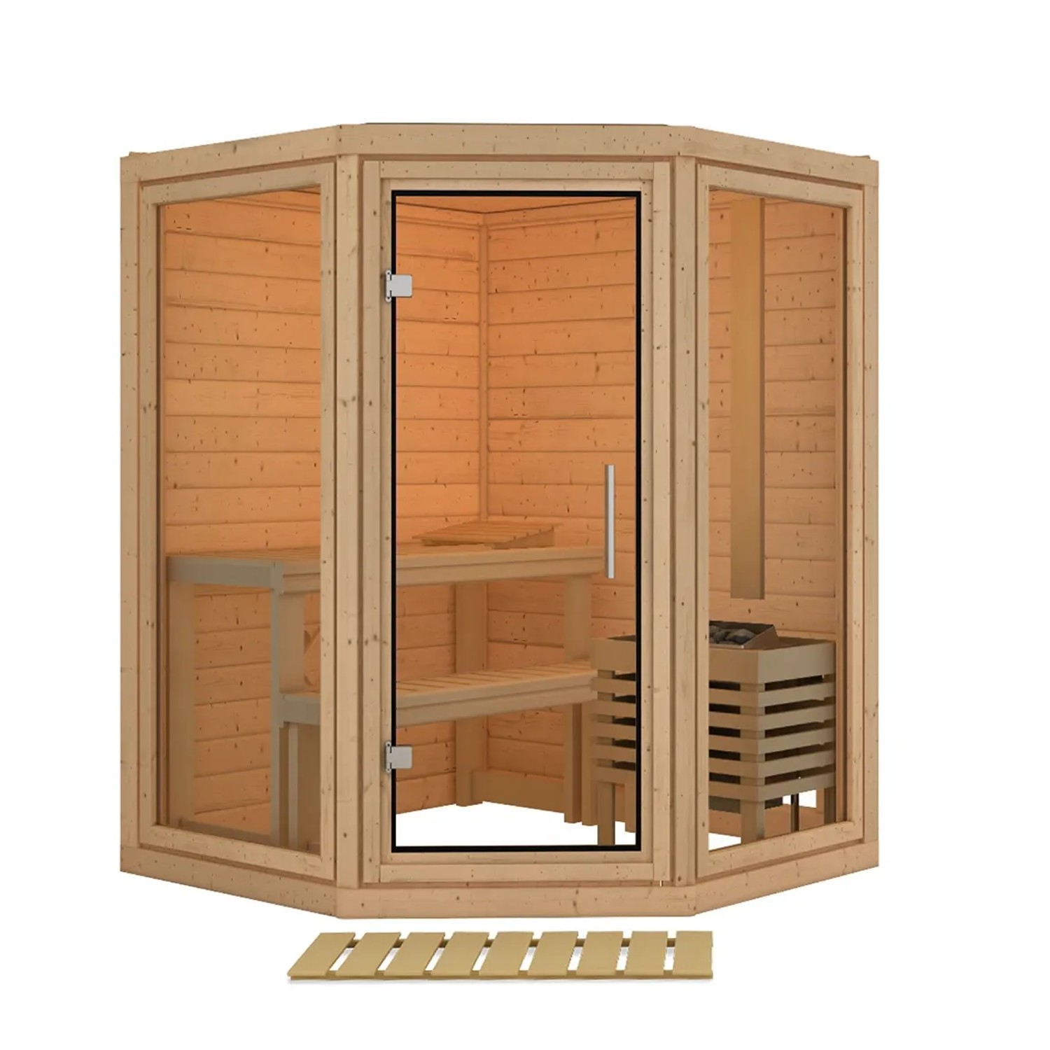 Karibu Sauna Ebba Naturbelassen