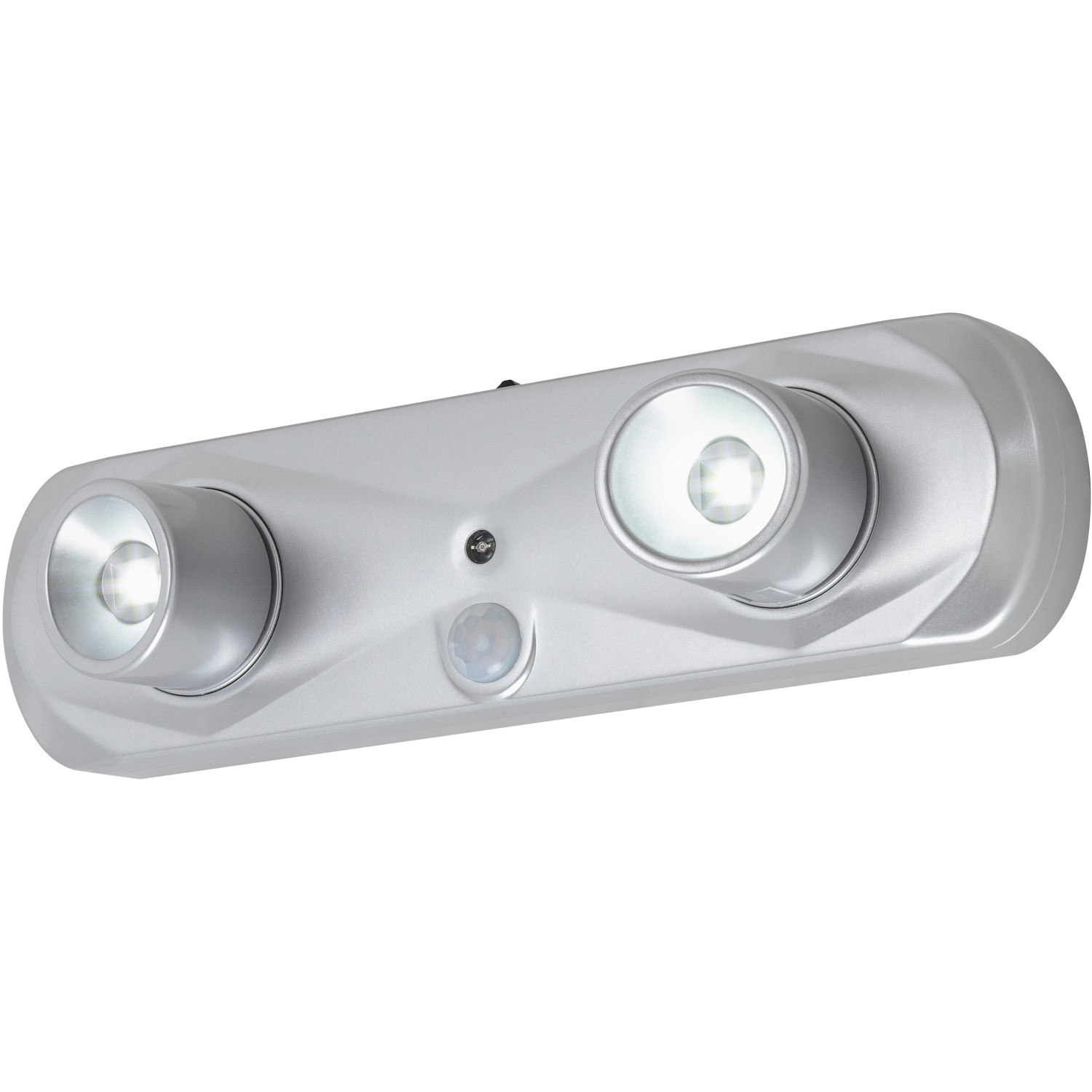 Briloner LED-Nachtlicht Terya 2-flammig Mobil mit Sensor Silber