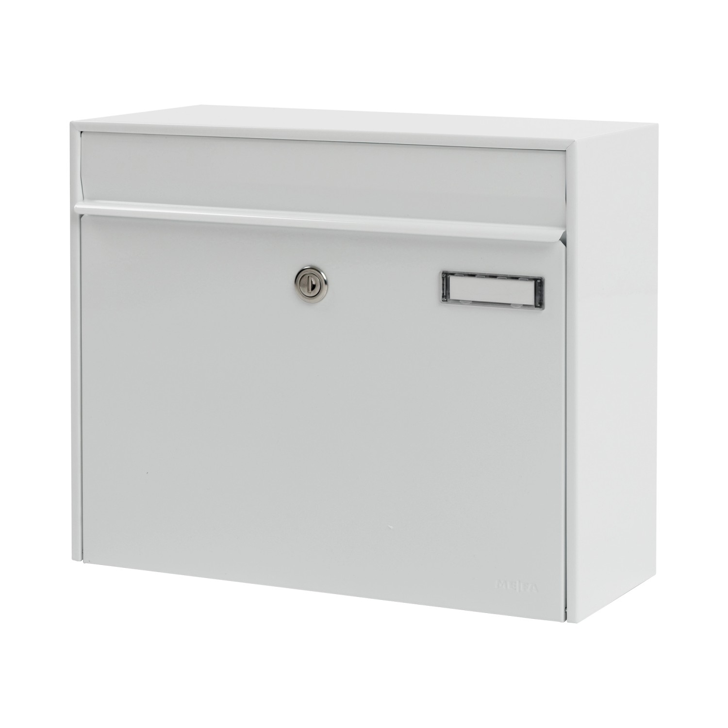 MEFA Briefkasten Vals Weiß 31 cm x 38 cm x 14,5 cm