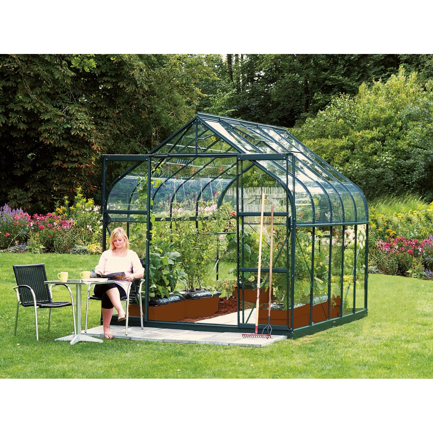 Vitavia Gewächshaus Diana 8300 Grün 8,3 m²