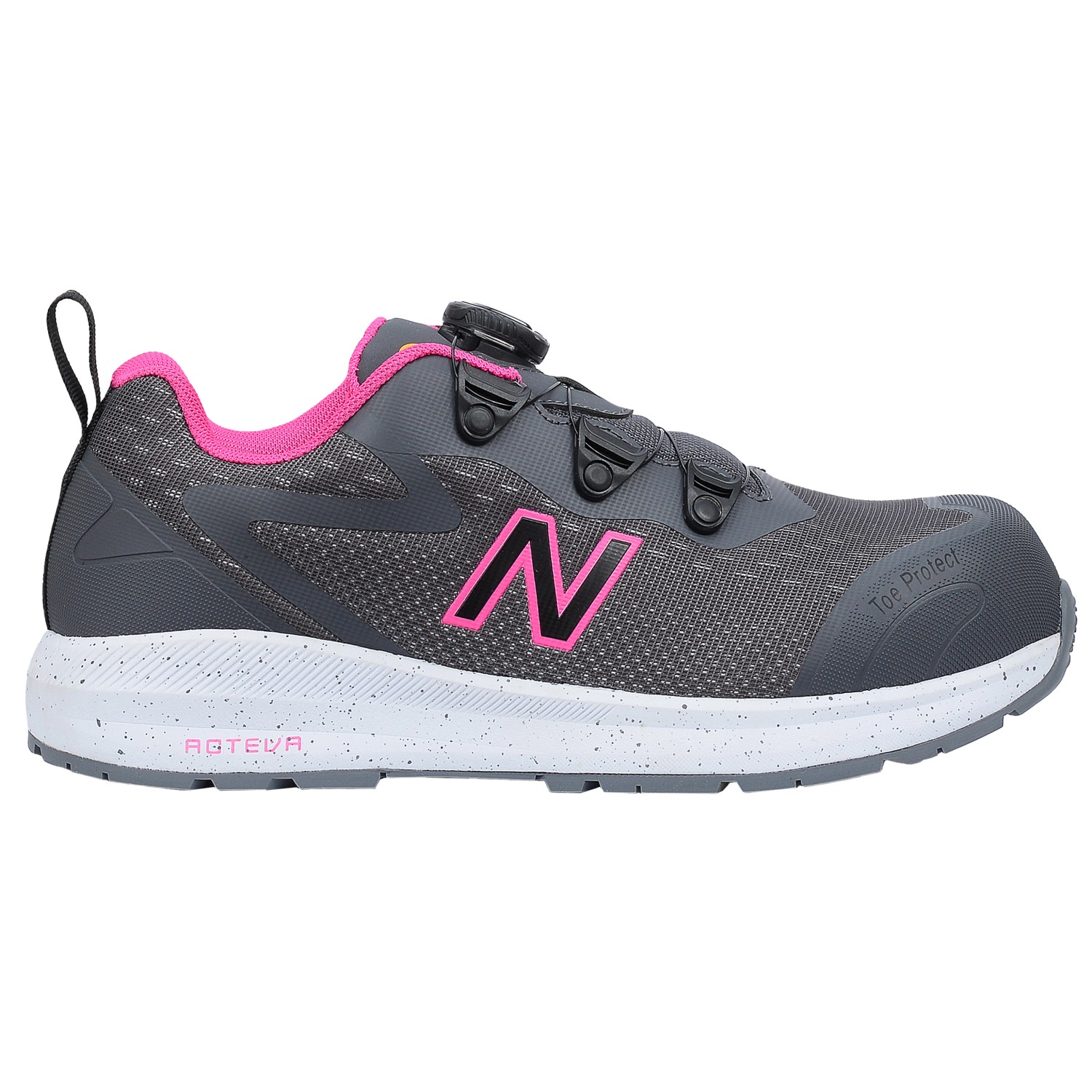 New Balance Sicherheitsschuhe Logic BOA Womens S1 PL Grau-Pink Gr. 40,5