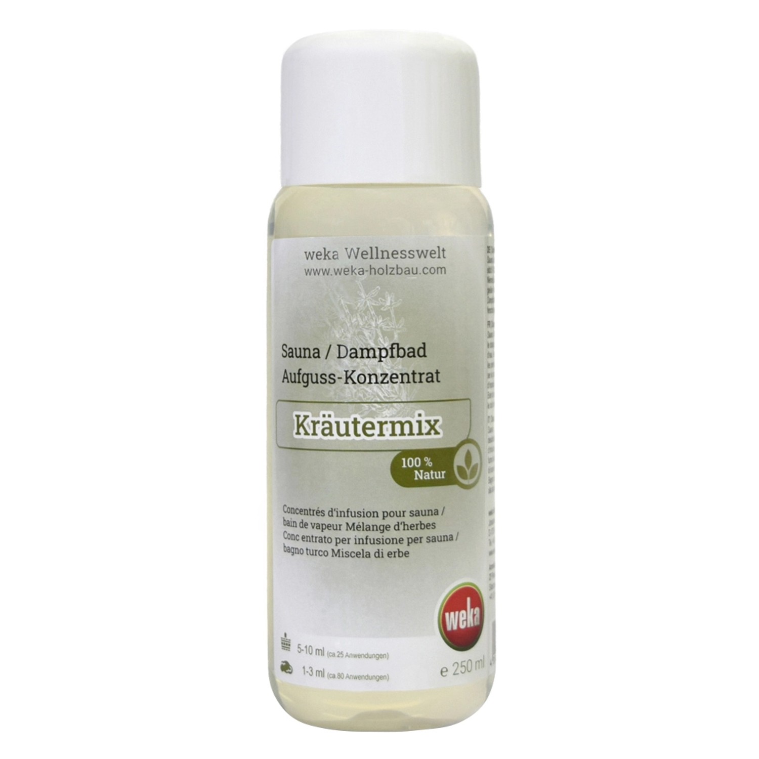 WekaPur Sauna-/Dampfbadduft Kräuter Mix